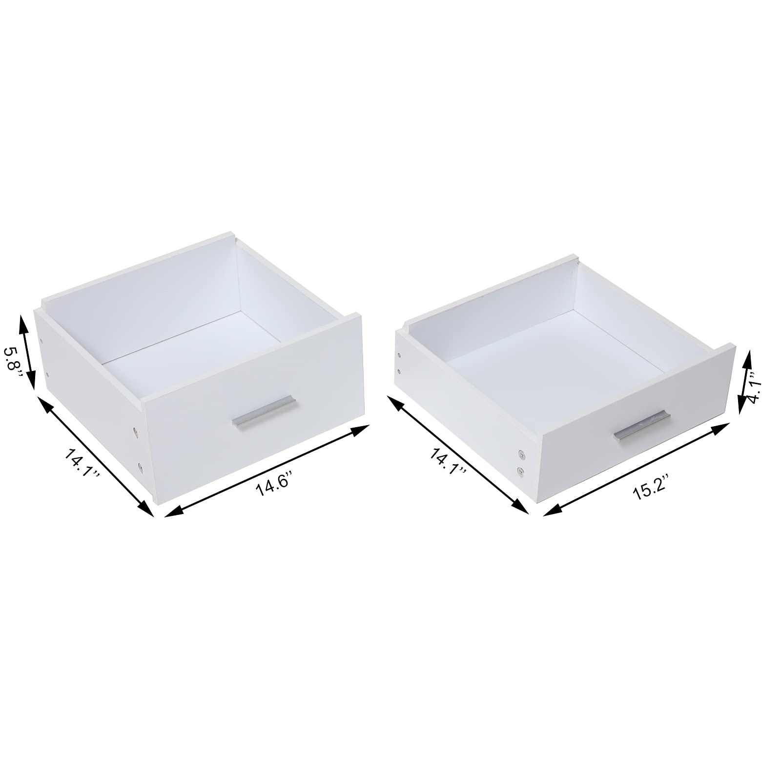 USIKEY 43.5 Inch Large LED Vanity Desk with Mirror - 10 Adjustable Lights, 5 Storage Drawers & Stool - White Makeup Dressing Table with Shelves for Women & Girls | Perfect for Bedroom, Dorm, Beauty Salon & Gift