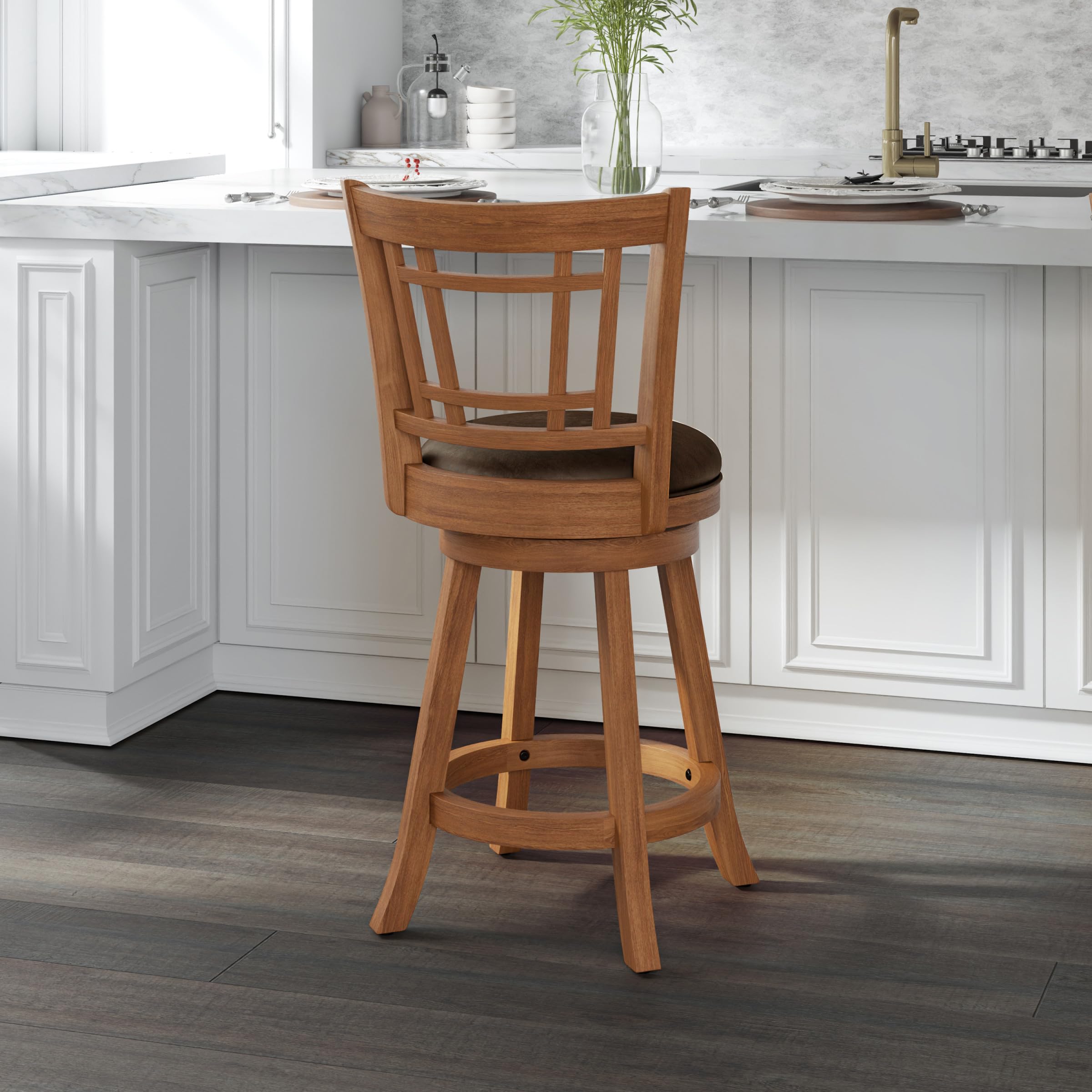 Hillsdale Fairfox Swivel Kitchen Counter Stool - 24.5