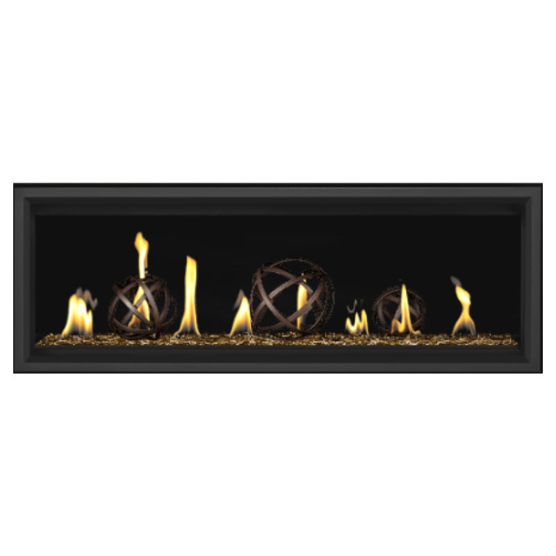 Napoleon Vector 50 Linear Direct Vent Gas Fireplace - LV50N 2 | Modern Home Heating Solution for Living Rooms & Patios