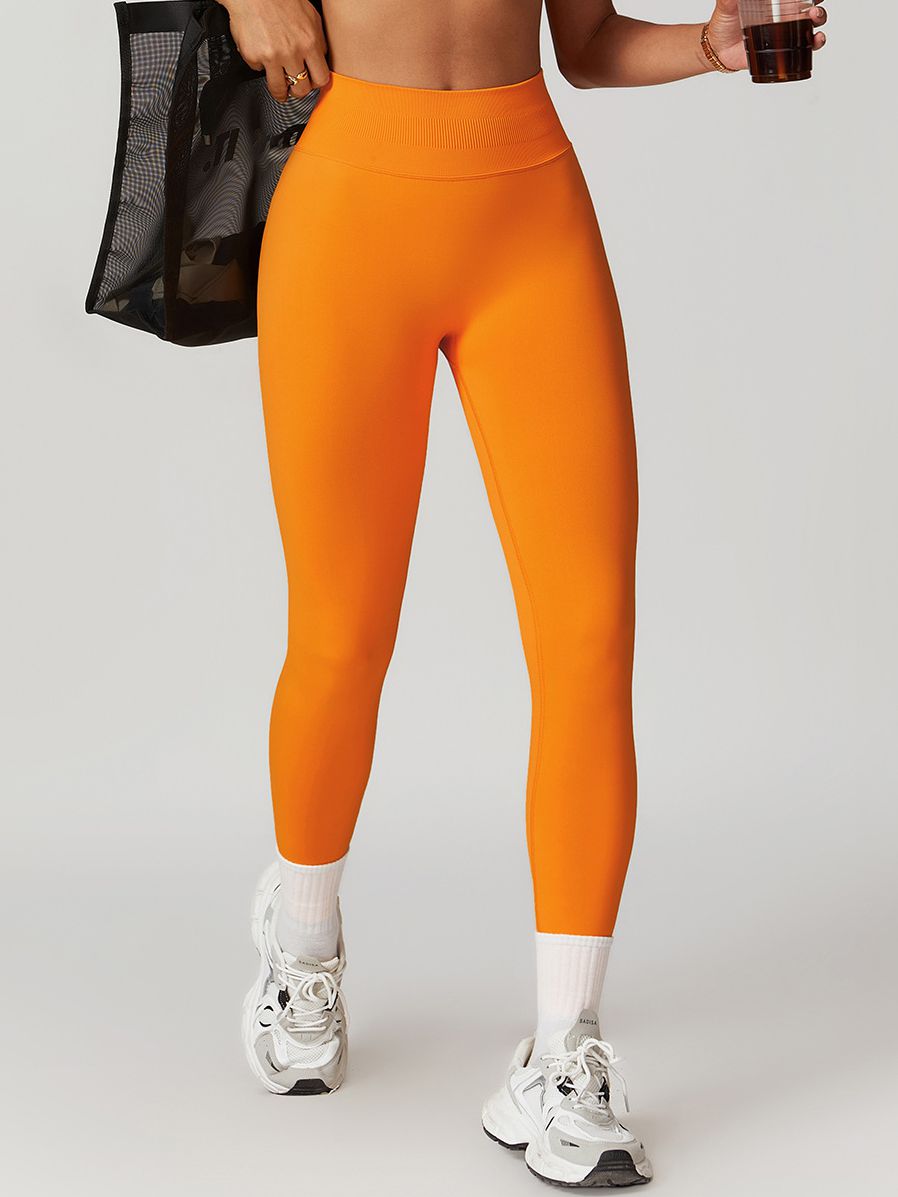 ZASUWA Women's High Waisted Seamless Scrunch Butt Lifting Leggings - Perfect for Yoga, Gym Workouts & Everyday Wear