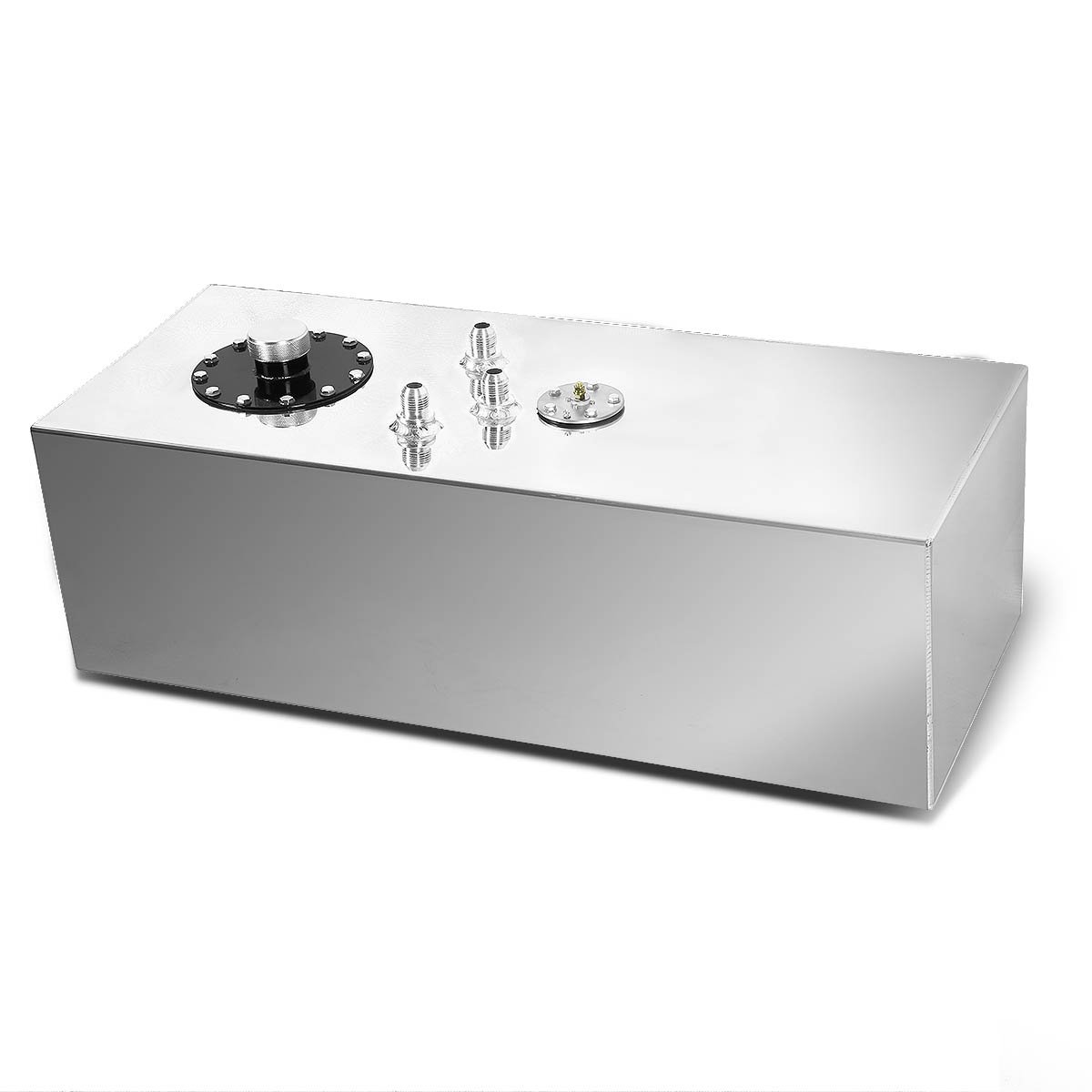 DNA MOTORING 15 Gallon Aluminum Top-Feed Fuel Cell Gas Tank - 30
