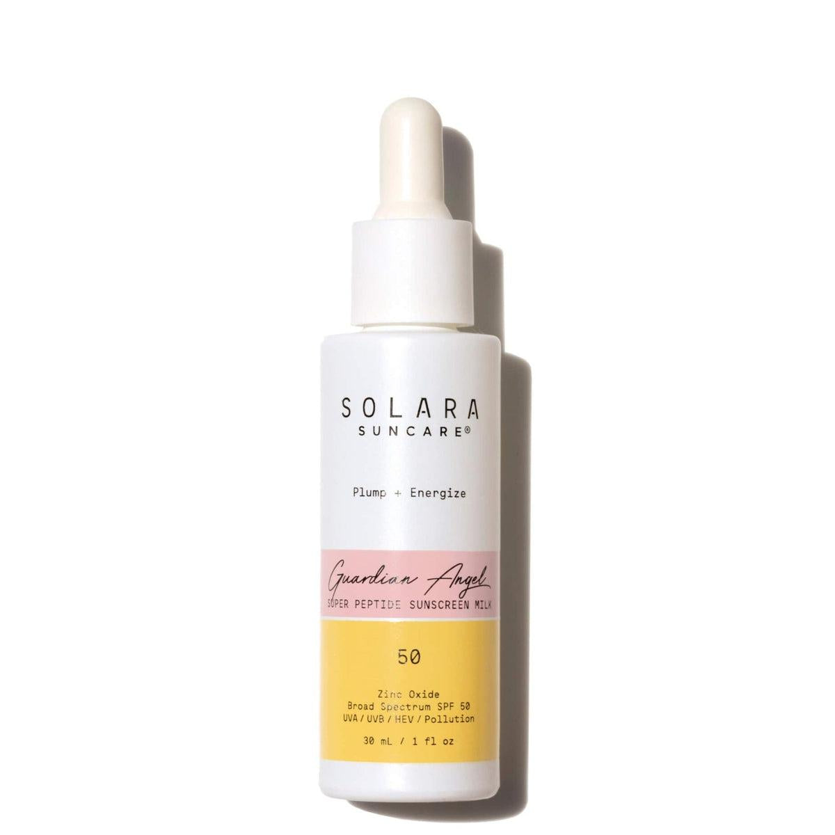 Guardian Angel Super Peptide Sunscreen Milk SPF 50 PA+++ - Broad Spectrum UVA/UVB Protection, Anti-Aging & Hydrating Face Sunscreen for Daily Use, Outdoor Activities & Beach Days