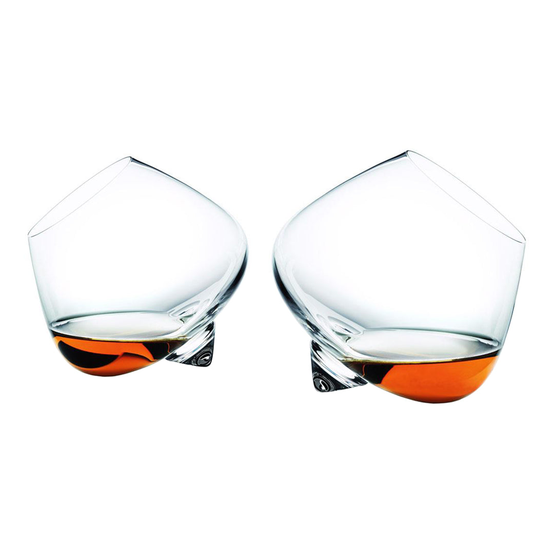 Premium Cognac Glasses Set of 2 - 4-Pack Luxury Snifters for Brandy, Whiskey & Bourbon - Elegant Glassware for After-Dinner Drinks, Gifts & Home Bar Decor