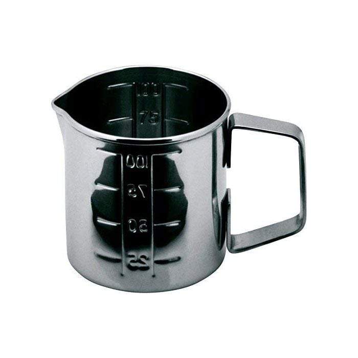 Ichibishi Mitsuwa Stainless Steel Measuring Cup with Spout - 4-Piece Set for Baking, Cooking & Liquid Measurement in Kitchen