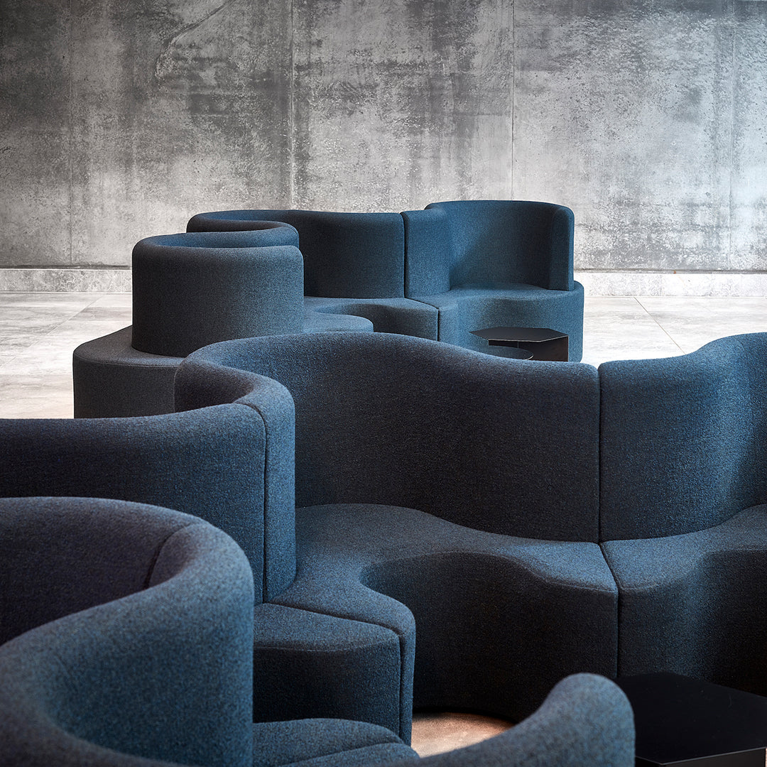 Cloverleaf Modular Sectional Sofa - Customizable Living Room Furniture for Modern Home & Office Use