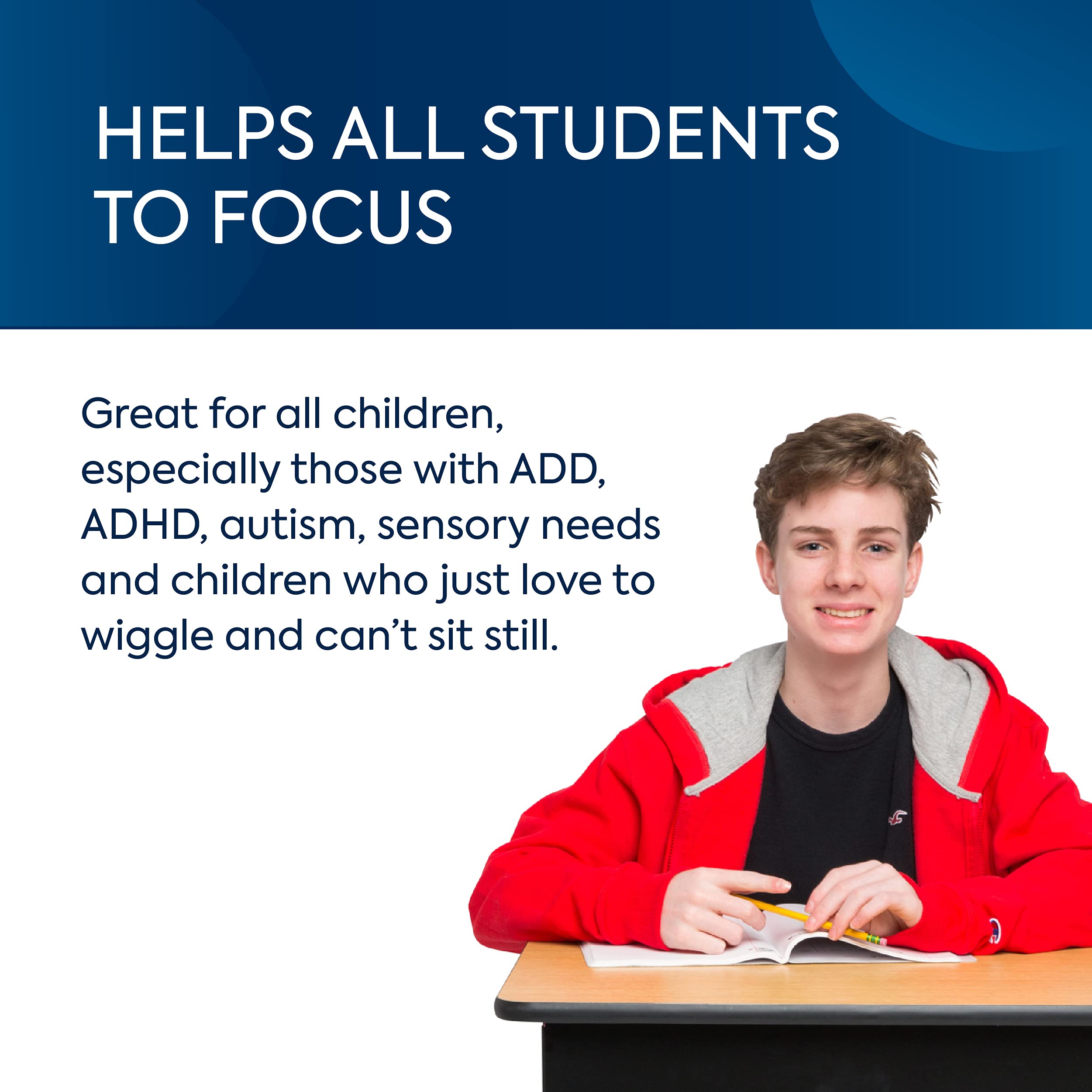Bouncy Bands for School Desks - Improve Focus & Fidgeting in Class