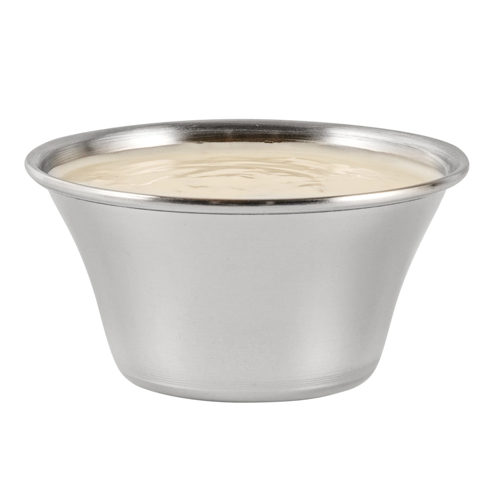 4 oz Stainless Steel Condiment Cups - 10 Pack (3