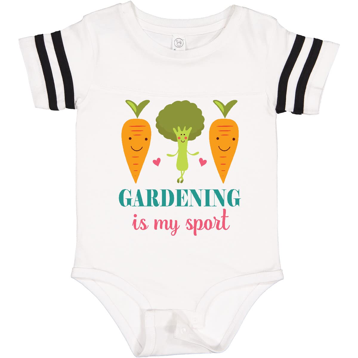 Inktastic Gardening is My Sport Baby Bodysuit - Cute Organic Cotton Onesie for Gardening Enthusiasts, Perfect for Infants & Toddlers - Ideal for Outdoor Play, Family Gardening Activities & Photo Shoots