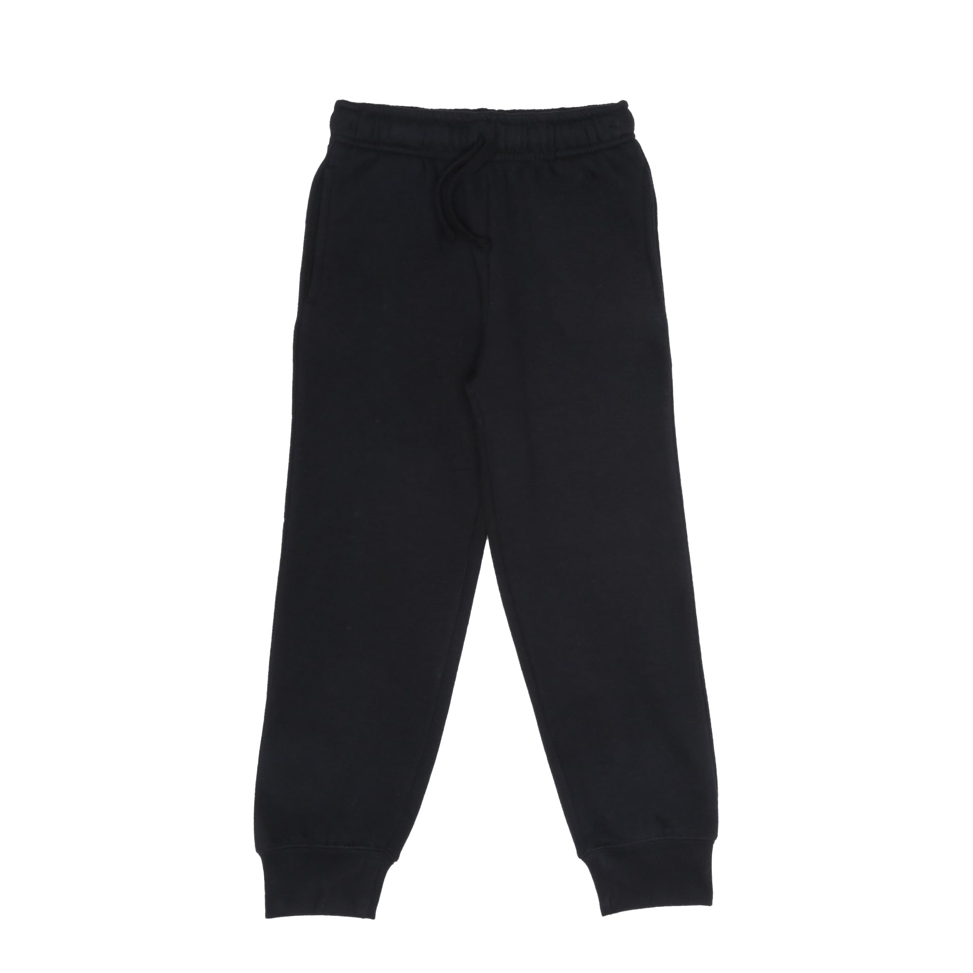 EVERYDAY KIDS Boys Cotton Fleece Sweatpants with Pockets - Soft Breathable Joggers for Active Boys | Perfect for School, Sports & Playtime