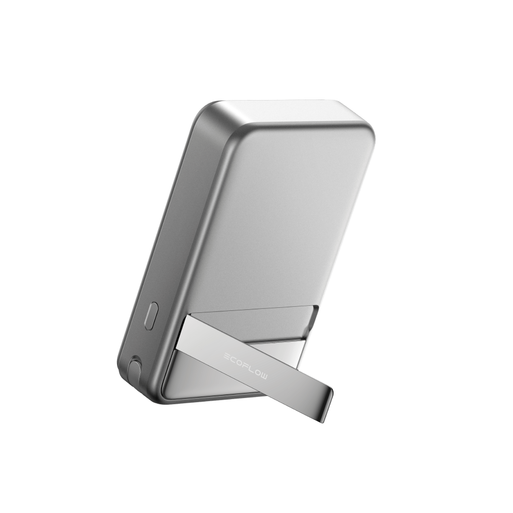 EcoFlow RAPID Magnetic 10000mAh Portable Charger - Fast Wireless Power Bank for iPhone 15/14/13, Android Phones, Tablets - Perfect for Travel, Camping & Emergency Power Backup