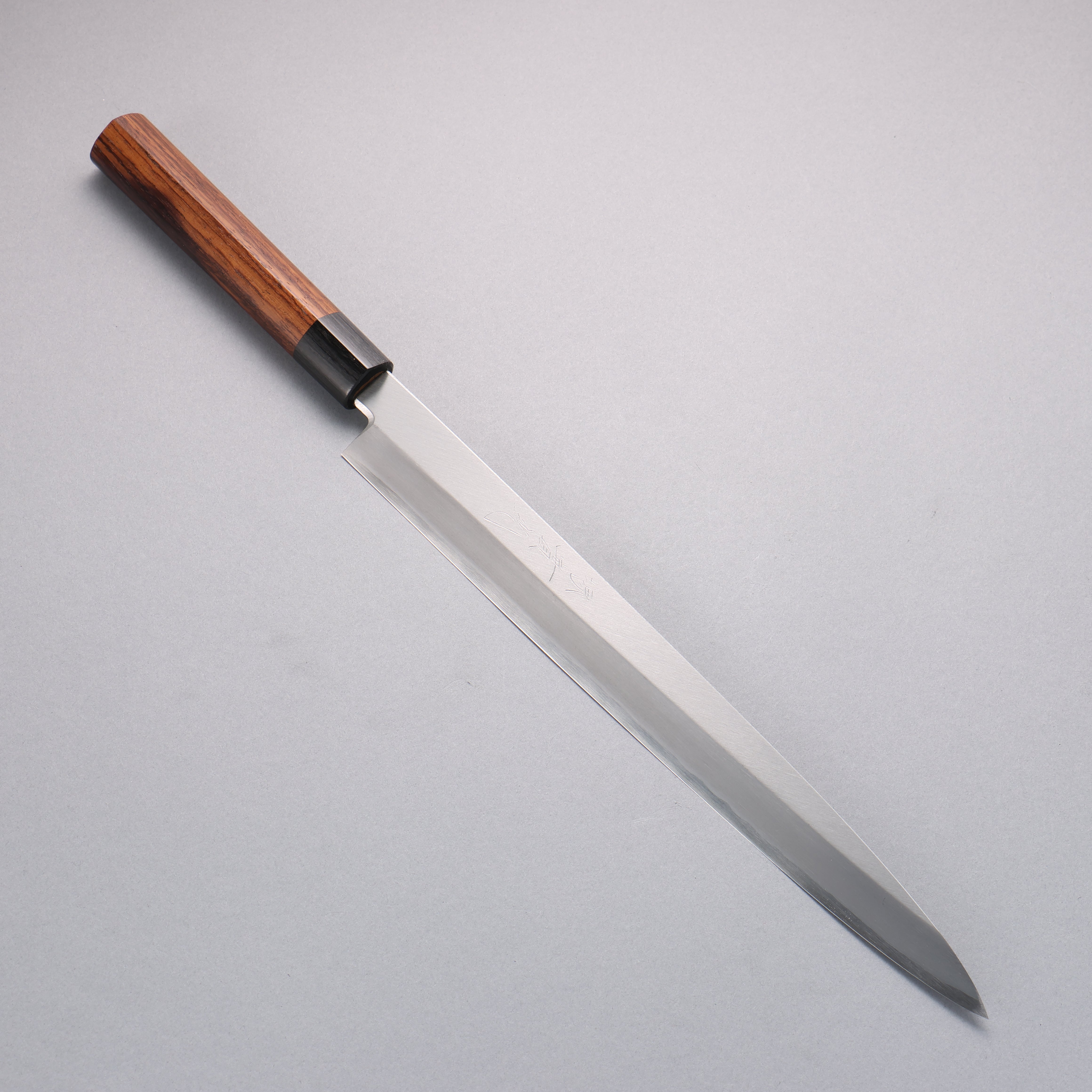 Premium Jikko Silver Steel No.3 Yanagiba Sushi Knife 300mm with Exquisite Shitan Handle - Perfect for Sushi Chefs & Japanese Cuisine Preparation