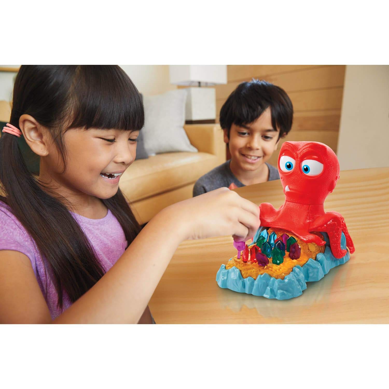 Mattel Games Inky’s Fortune - Fun Kids Board Game for Ages 5+ | Family Game Night & Birthday Party Activity