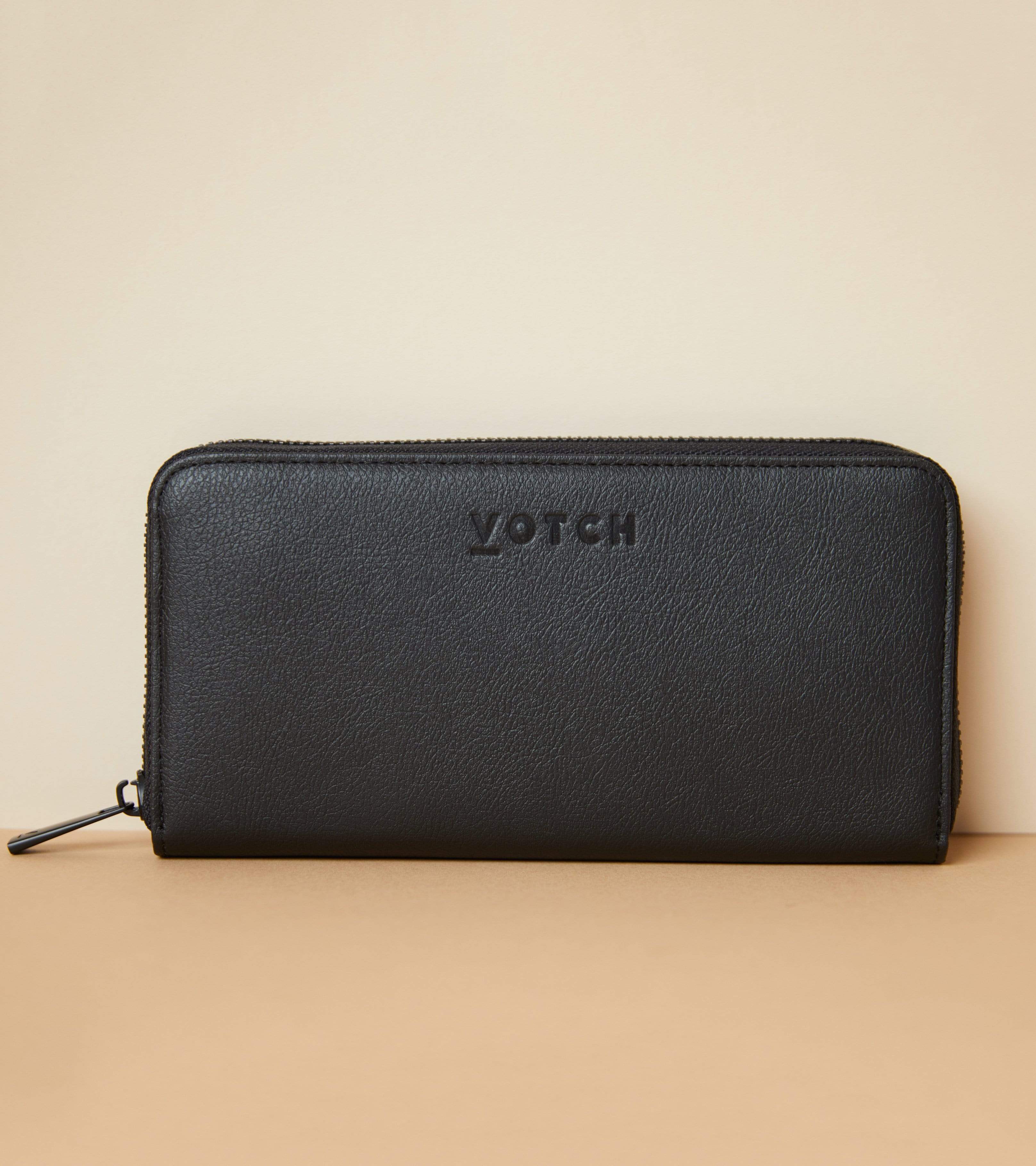 Vegan Leather Apple Purse for Women - Classic Black Crossbody Bag | Perfect for Work, Travel & Everyday Use