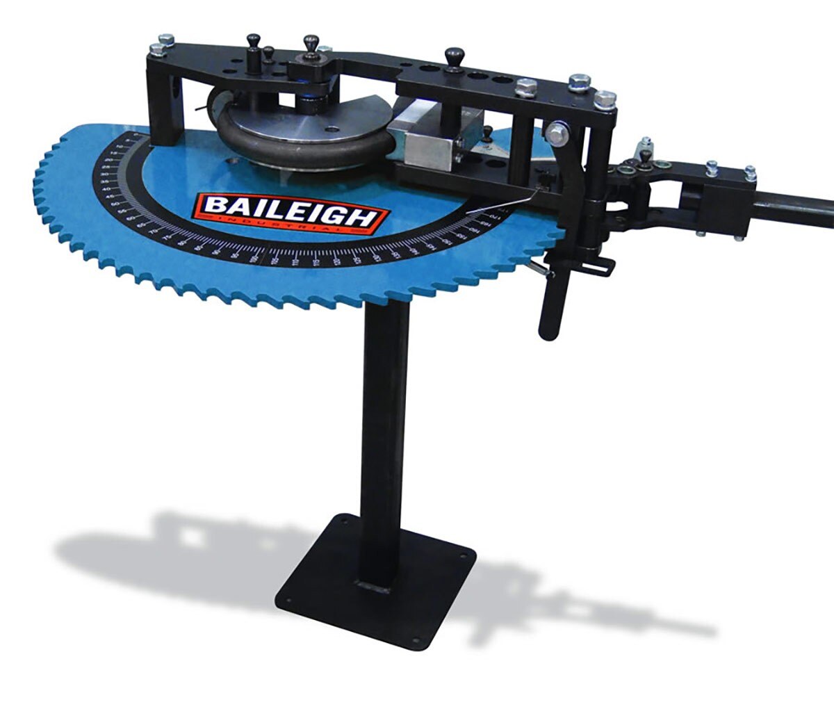 Baileigh Industrial BA9 1006768 Manual Tube Bender RDB 050 - Heavy Duty Metal Pipe Bending Tool for DIY, Automotive, and Plumbing Projects