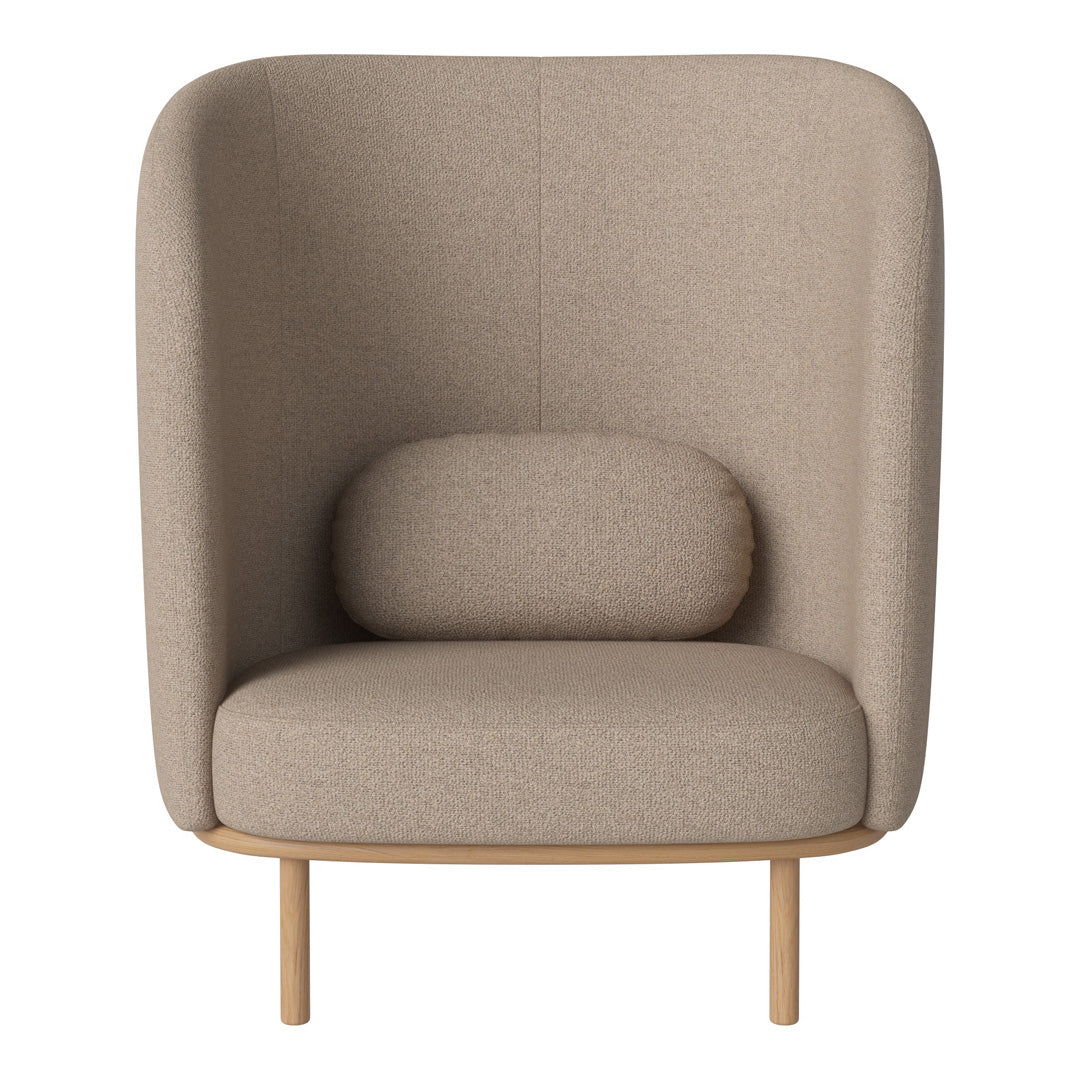 Fuuga Modern Nesting Armchair Set of 2 - Space Saving Stackable Lounge Chairs for Small Living Room, Bedroom or Office - Comfortable Accent Seating for Home Decor