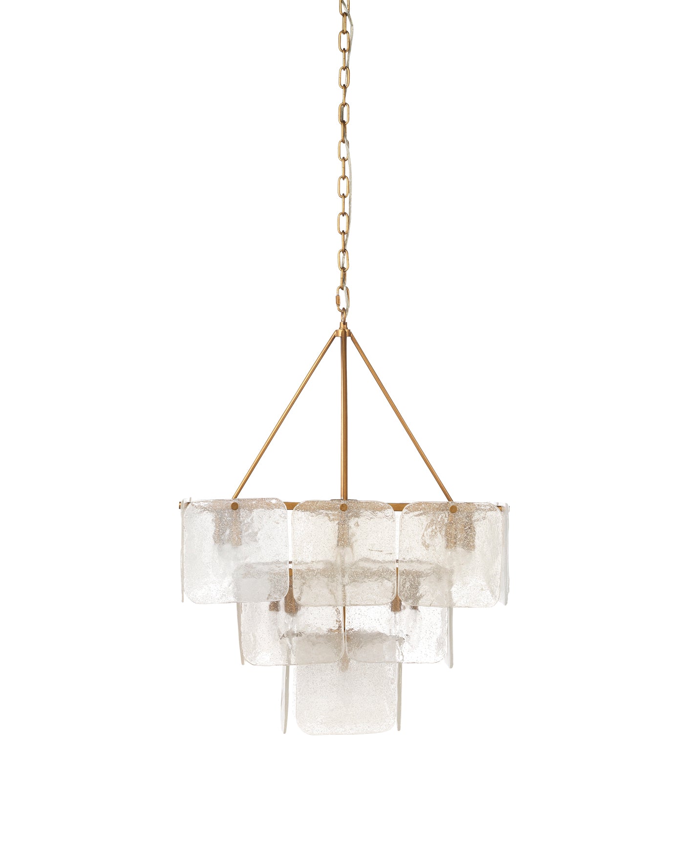 Perignon Three Tier Chandelier - Elegant Crystal Ceiling Light Fixture for Dining Room, Living Room & Bedroom | Perfect for Home Decor & Wedding Venues