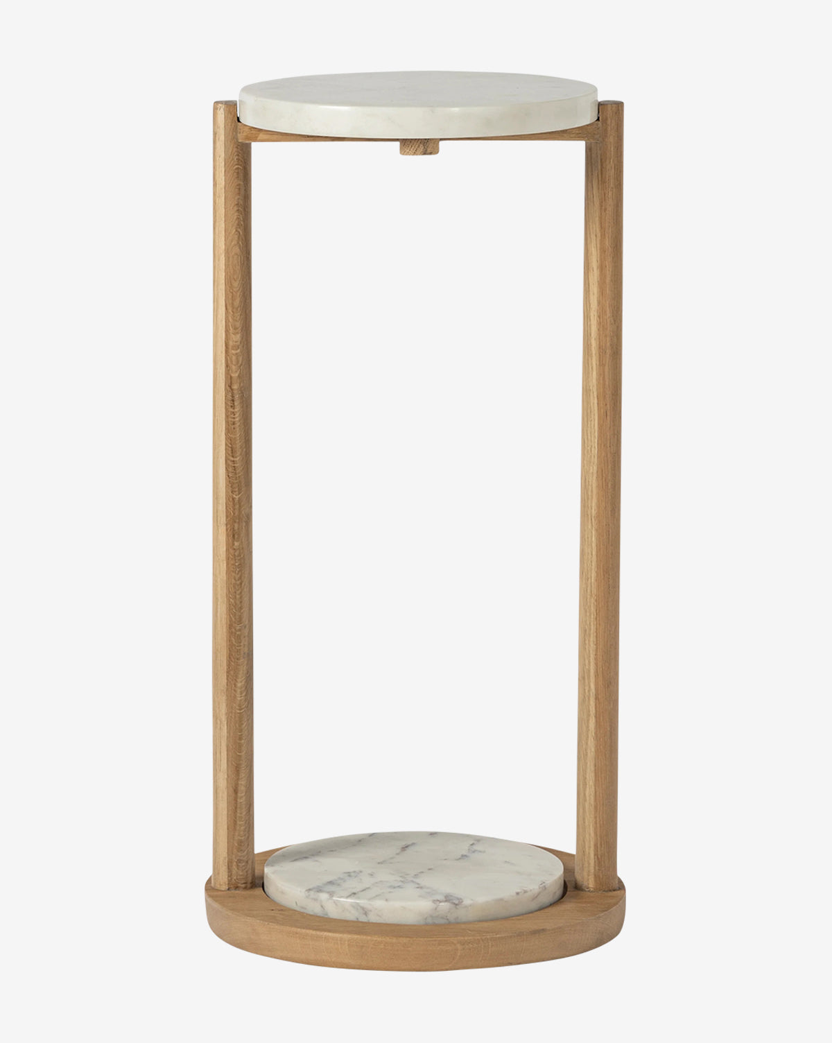 Modern Skylar Side Table - Small End Table with Storage Shelf for Living Room, Bedroom & Office - Compact Nightstand for Small Spaces, Home Decor & Organization