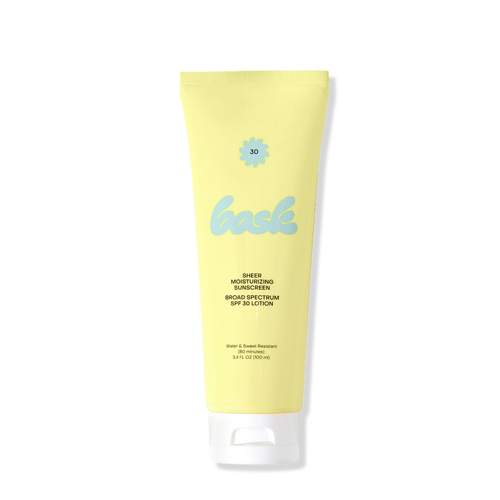 Bask SPF 30 Sunscreen Lotion - Broad Spectrum UVA/UVB Protection, Water Resistant, Moisturizing Face & Body Sunscreen for Daily Outdoor Activities, Beach, Swimming & Sports
