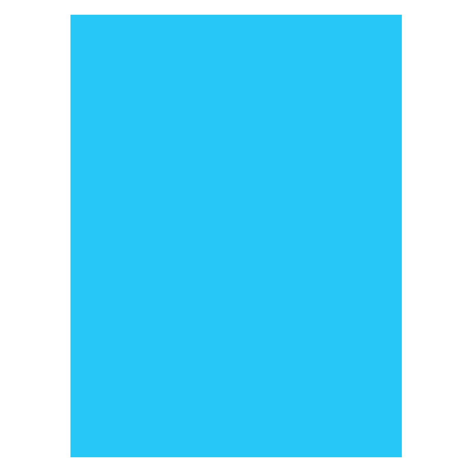 Premium A4 80gsm IQ Intense Color Paper - Aqua Blue (500 Sheets) for Vibrant Printing, Office Documents & Creative Projects