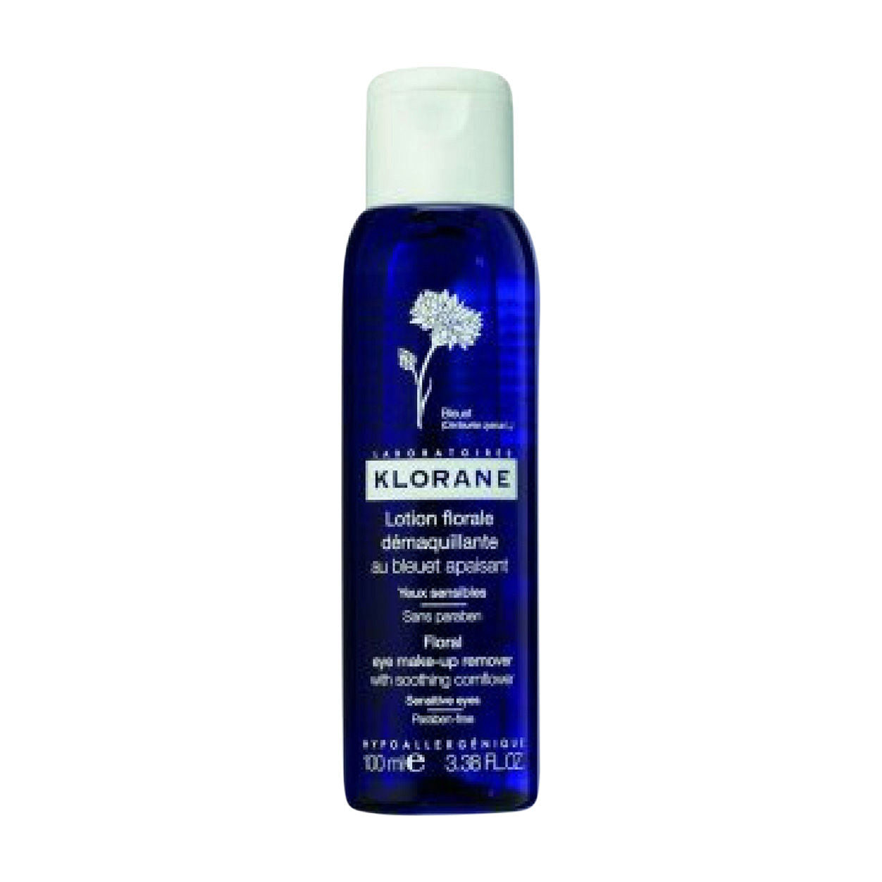 Gentle Cornflower Eye Makeup Remover - Soothing & Hydrating for Sensitive Skin | Perfect for Daily Use & Travel