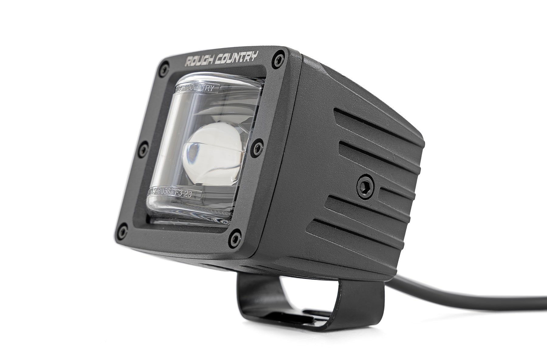 2 Inch Black Series LED Light Pods - SAE Fog Lights, Yellow (70907A) for Off-Road Trucks, ATVs & UTVs - Waterproof & Durable for All-Weather Use