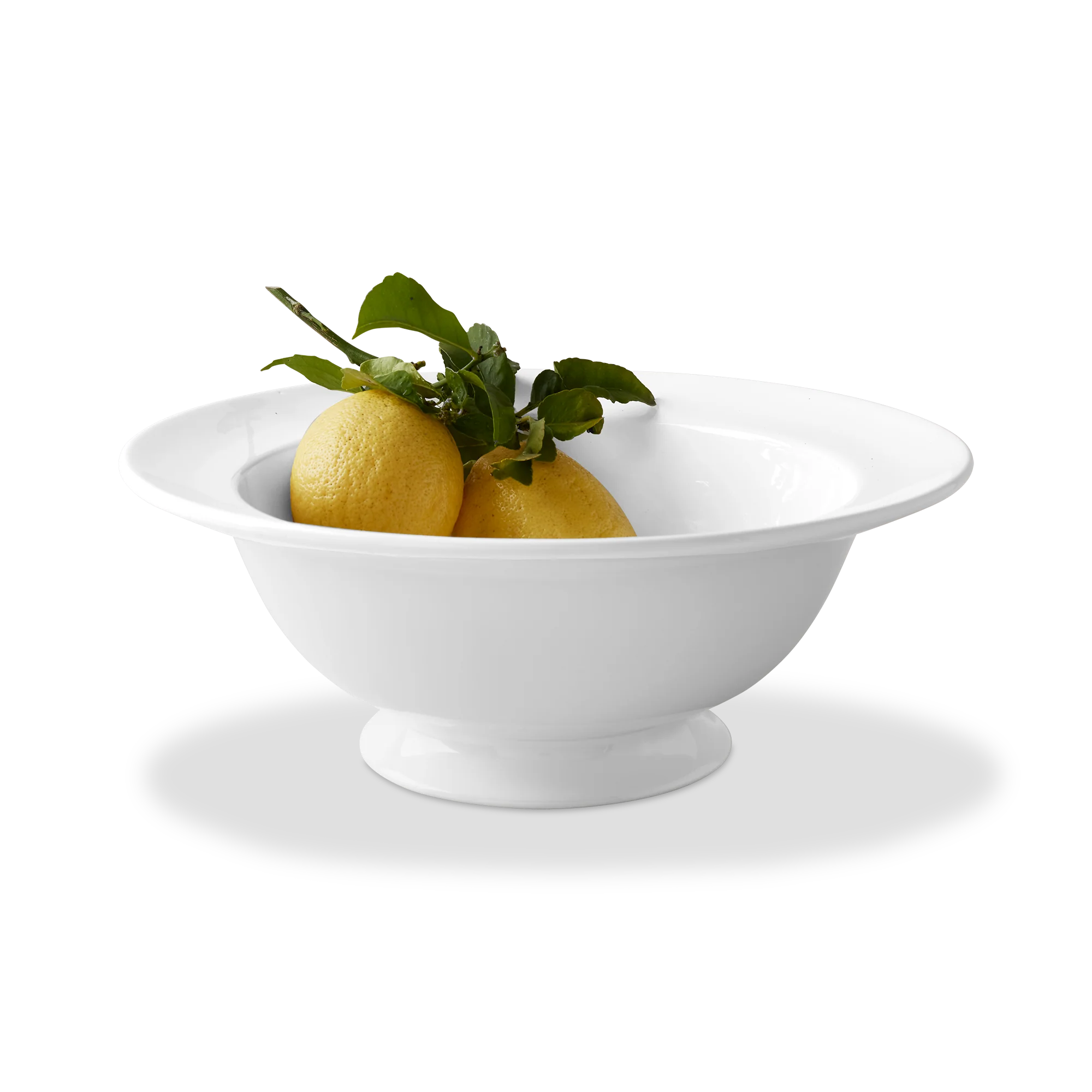 1508 Medium Serving Bowl - 12 oz Porcelain Dish for Salads, Pasta, Soup & Desserts - Elegant Dining & Entertaining Tableware