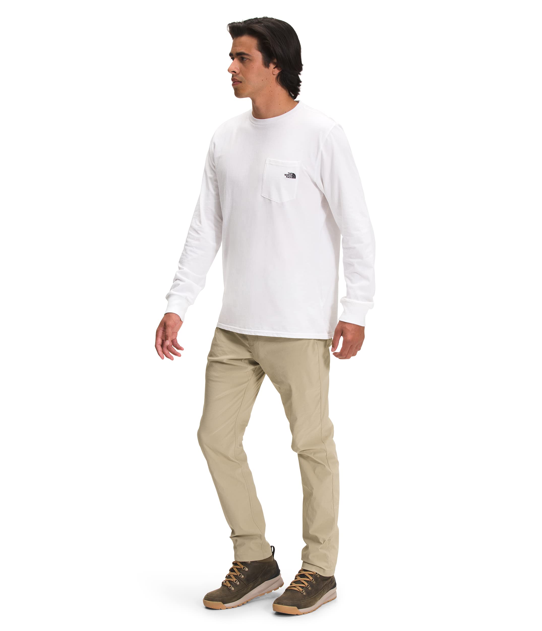 The North Face Sprag Five-Pocket Slim Leg Pants for Men - Lightweight Hiking & Travel Pants with Stretch, Water-Resistant - Perfect for Outdoor Adventures, Camping & Everyday Wear
