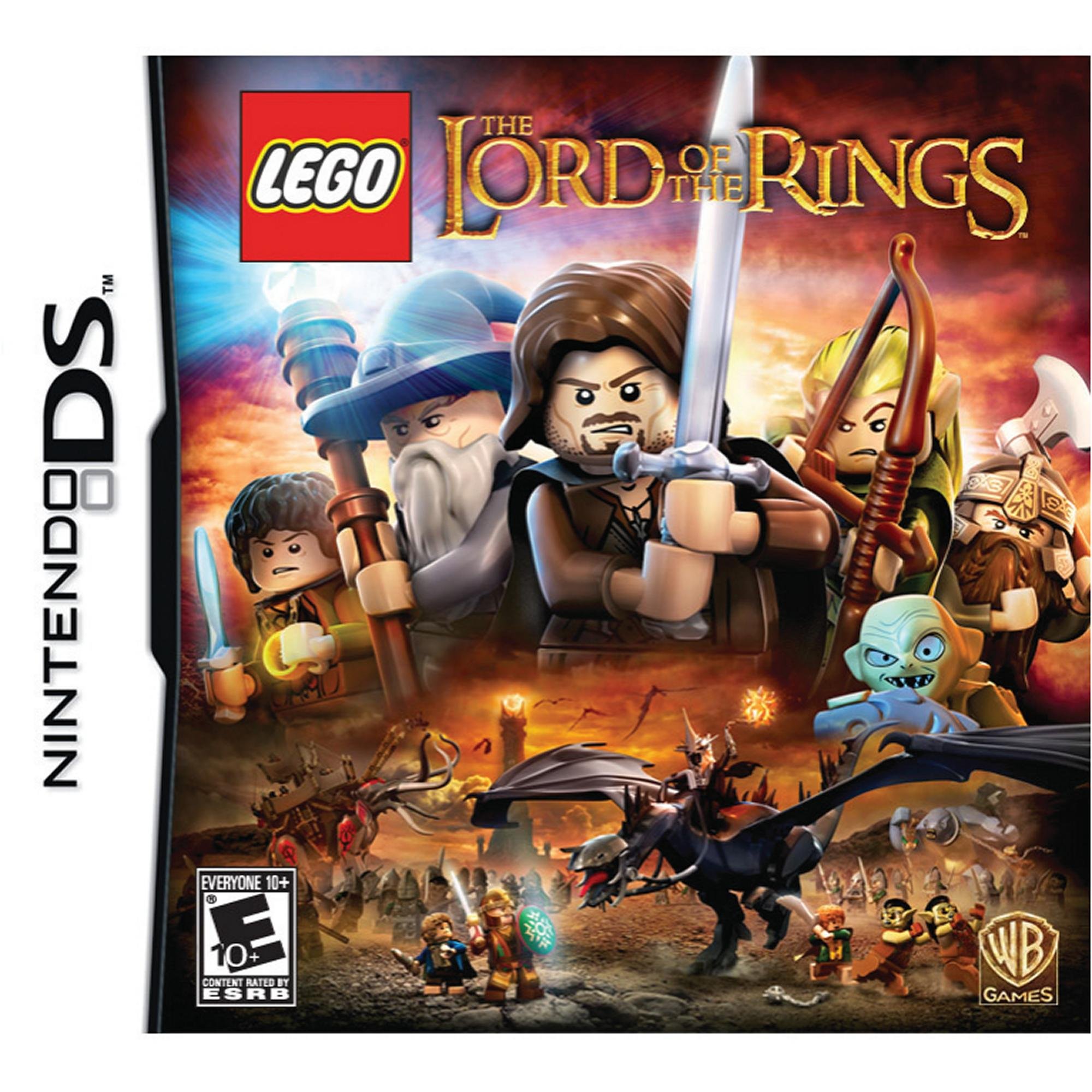 LEGO Lord of the Rings Video Game for Nintendo DS - Adventure Game for Kids & Adults - Perfect for Travel & Family Game Night