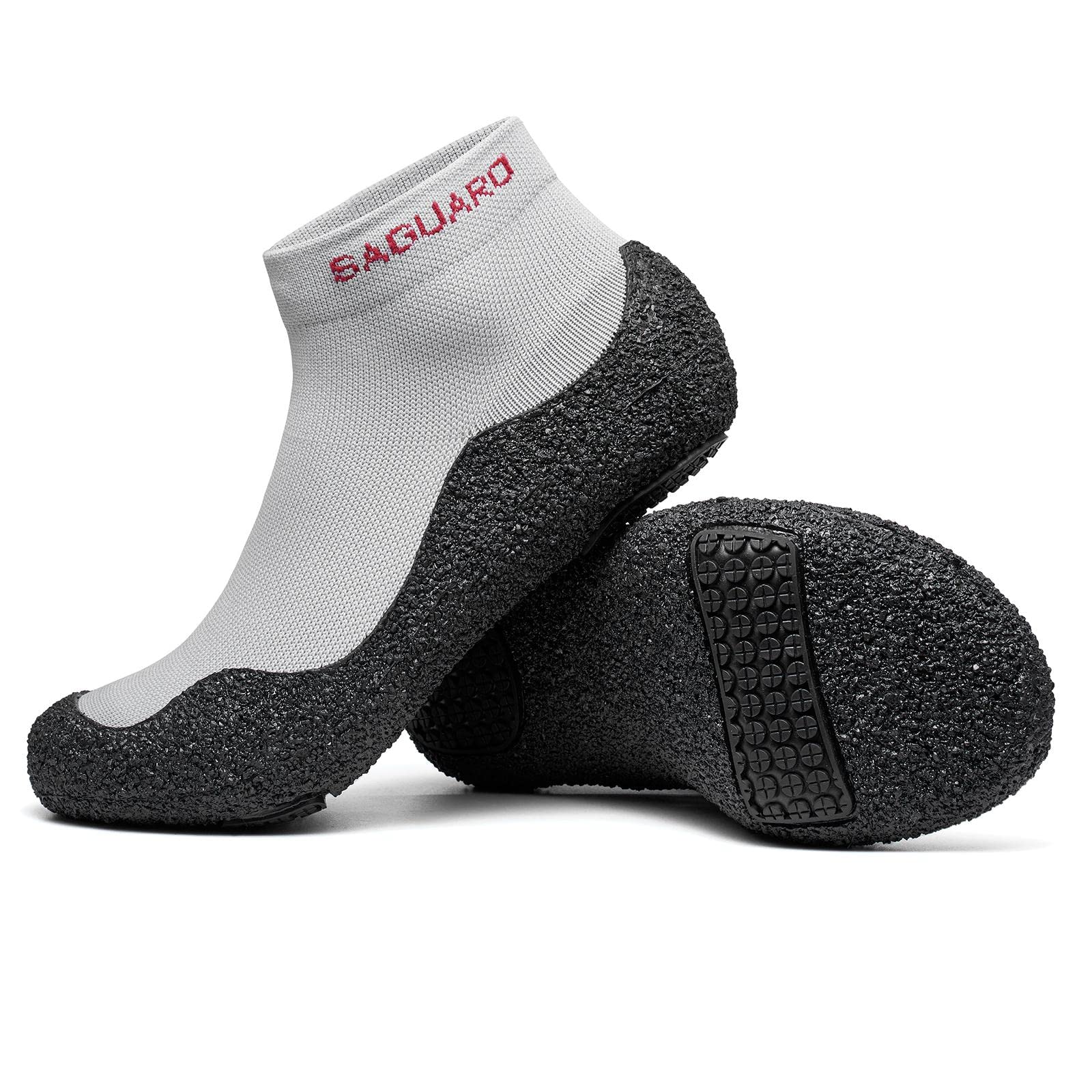 SAGUARO Women's Barefoot Sock Shoes - Non-Slip Water Shoes for Yoga, Beach, Pool & Gym - Breathable & Lightweight Walking Shoes for Women