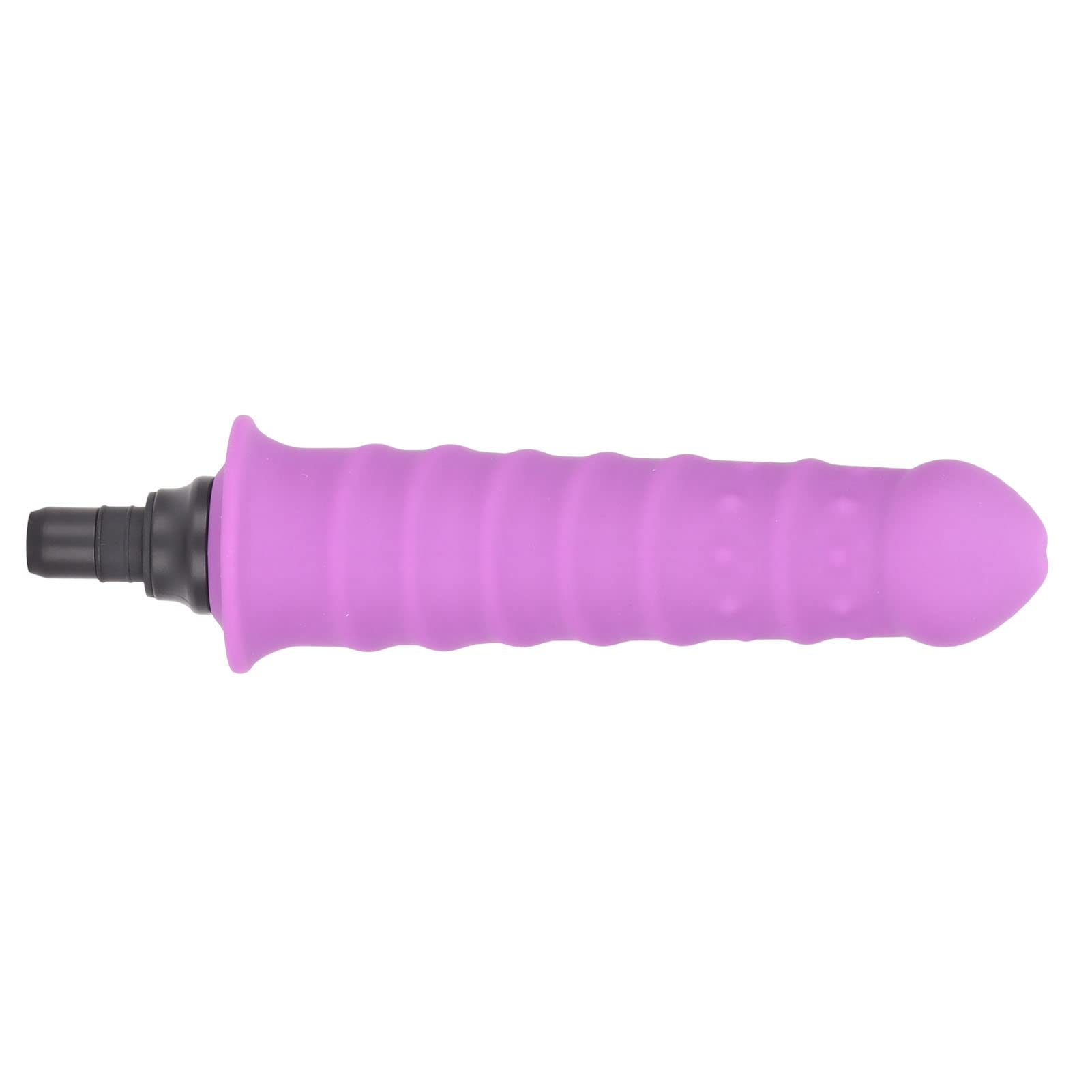 Qinlorgo Deep Tissue Massage Head - Skin-Friendly Muscle Massager with Waterproof Silicone for Neck, Shoulder & Back Pain Relief - Perfect for Home & Office Use by Stressed Workers (Purple)