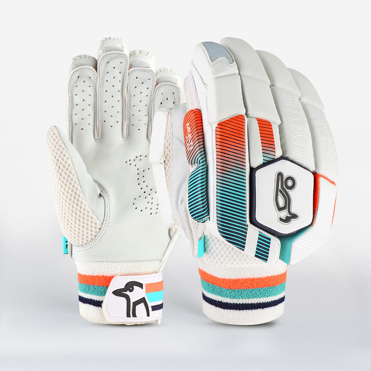 Kookaburra Aura 3.1 Cricket Batting Gloves - Premium Leather Protection for Cricket Players | Perfect for Practice & Match Play
