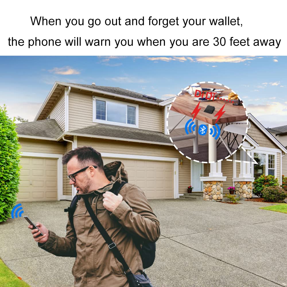 Anti-Lost Bluetooth Wallet Tracker for Men - GPS Credit Card Holder | Perfect Travel & Daily Use