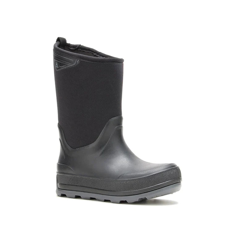 Kamik Black Timber Youth Boot - Waterproof Winter Snow Boots for Kids - Perfect for Outdoor Play, Hiking & Cold Weather Adventures