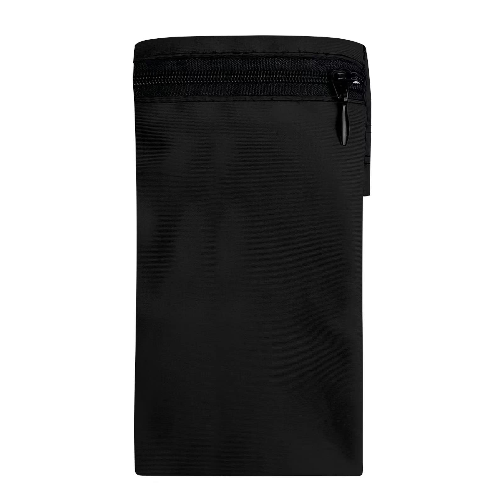 Jeiento Black Wrist Wallet for Women & Men - RFID Blocking Travel Wallet with Zipper Pouch - Hands-Free Phone Holder, Card & Cash Organizer - Perfect for Running, Travel, Concerts & Shopping