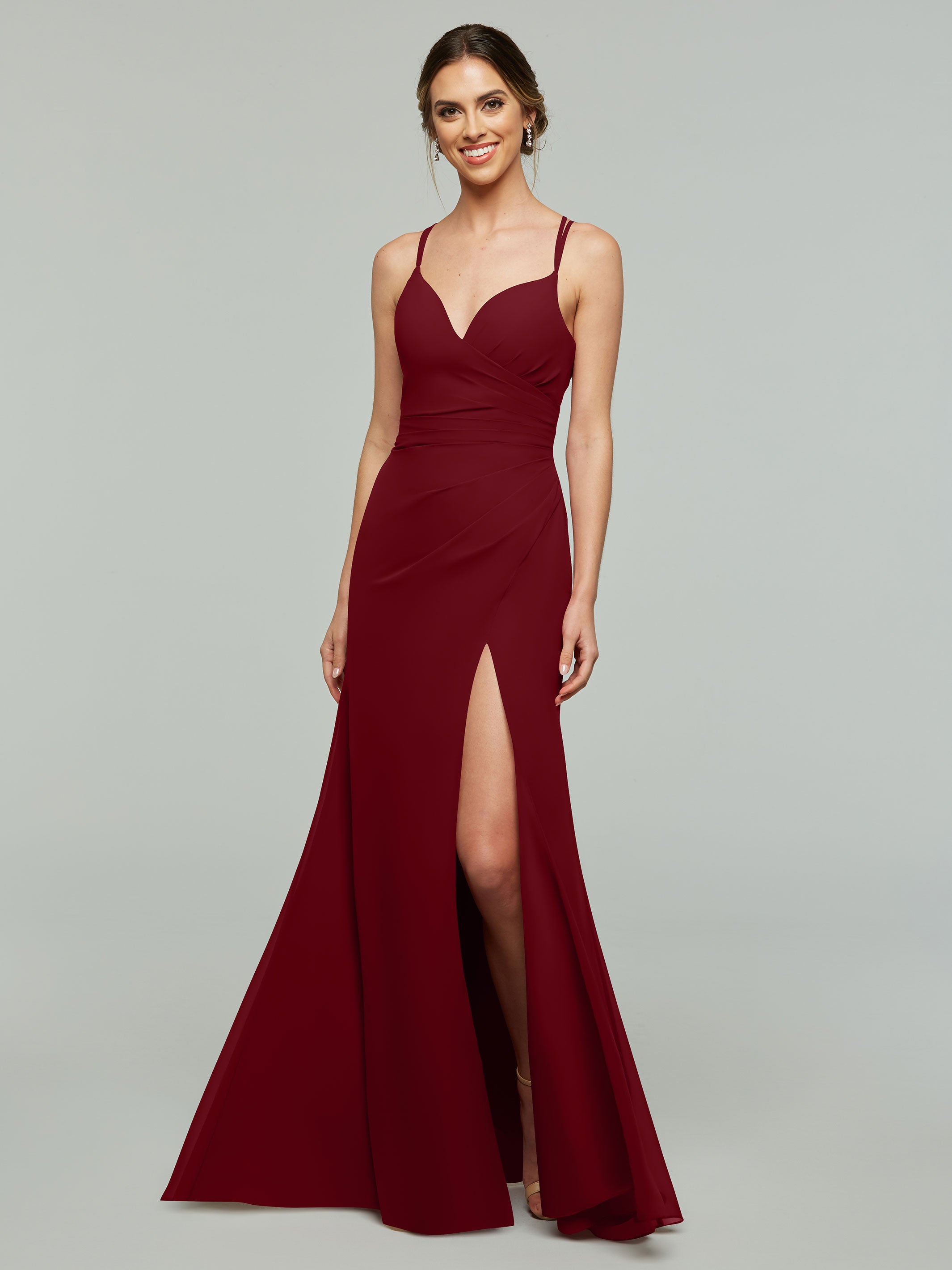 Try At Home 80130 Bridesmaid Dress - Elegant Formal Gown for Weddings, Parties & Special Occasions