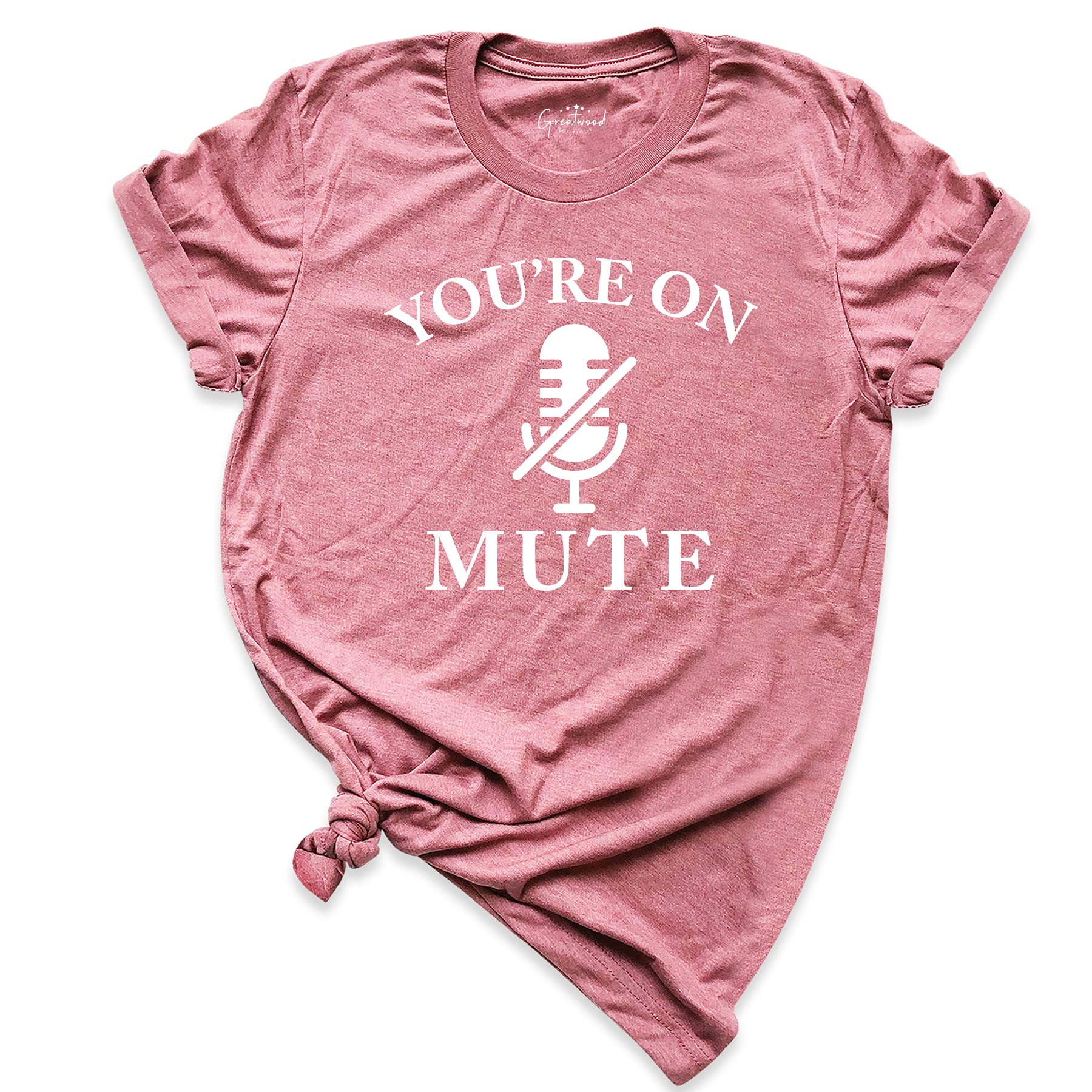 Funny 'You're On Mute' T-Shirt - Zoom Meeting & Work From Home Humor - Sarcastic Teacher & Conference Call Apparel - Perfect for Video Calls & Remote Work (Quarantine Gift Idea)