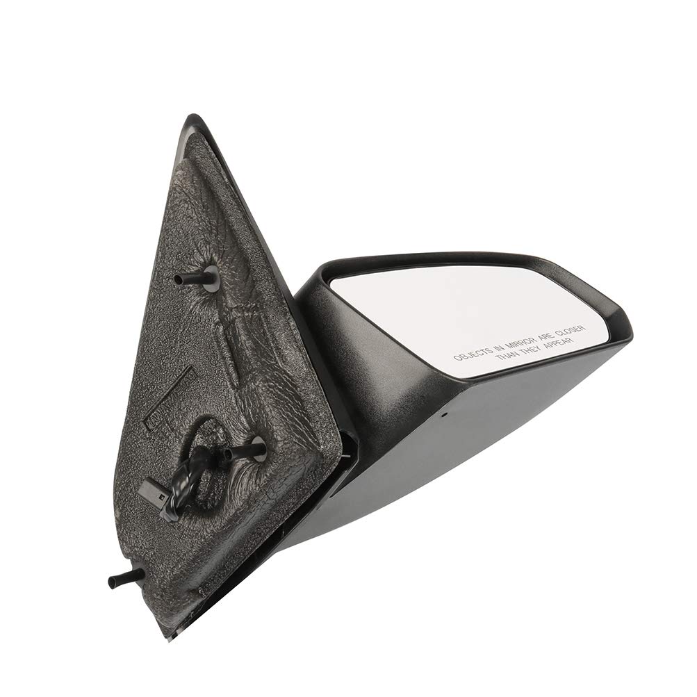 SCITOO Passenger Side View Mirror Compatible with 2003-2007 Saturn ION - Right Side Non-Folding Power Exterior Mirror Replacement (Black, GM1321267) - Perfect for Parking Assistance & Blind Spot Safety