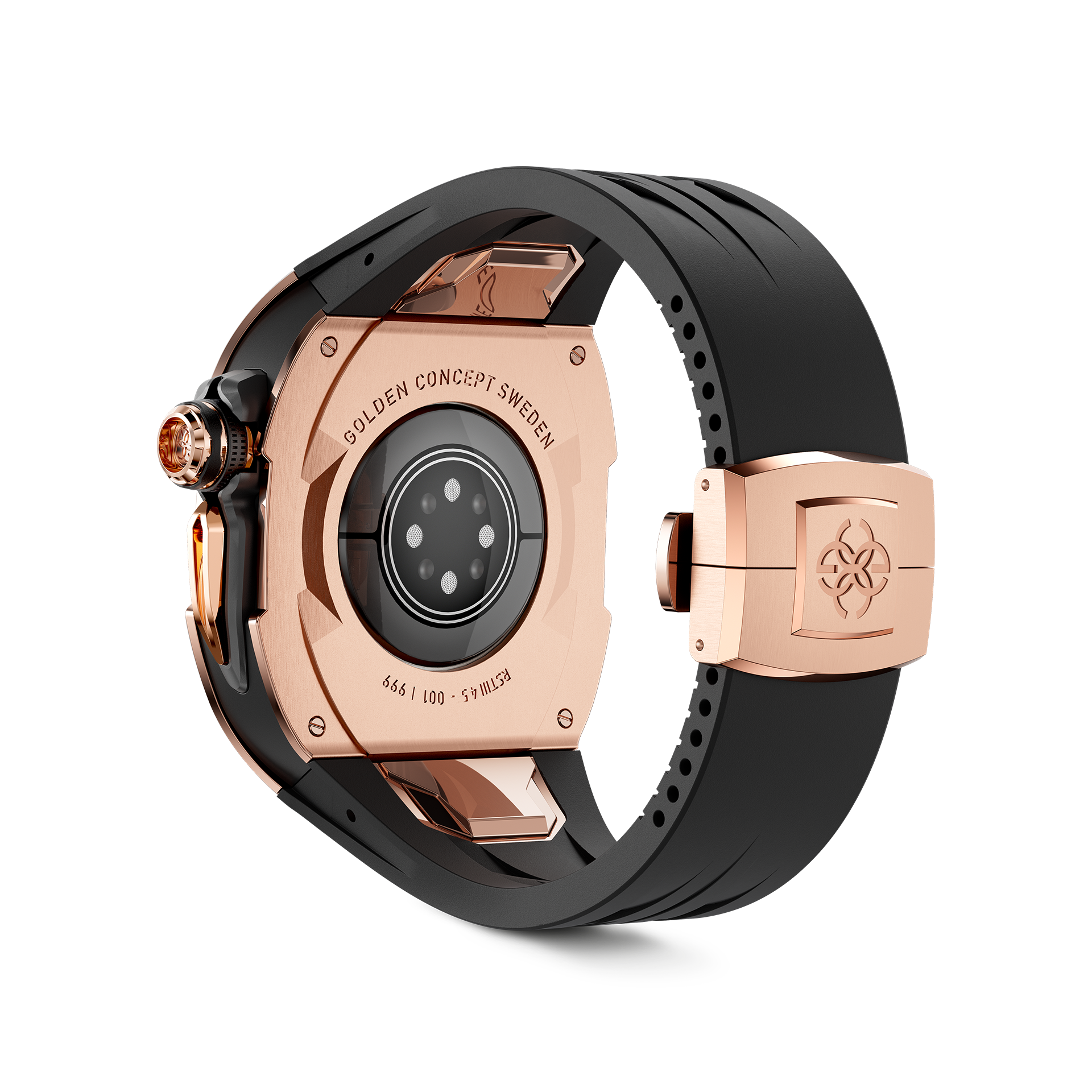 Premium Apple Watch Case - RSTIII45 Crepe Steel Protective Cover for Series 8/7/6/SE | Durable Scratch-Resistant Design | Perfect for Workouts, Outdoor Activities & Daily Wear