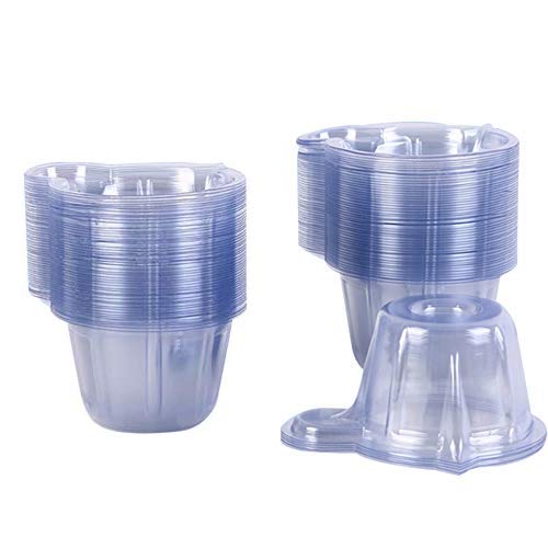 LEFUBABY 120 Pcs 40ml Disposable Plastic Urine Specimen Cups for Pregnancy Test, Ovulation Test & pH Test - Easy to Use, Leak-Proof Collection Cups for Home Health Testing & Medical Labs