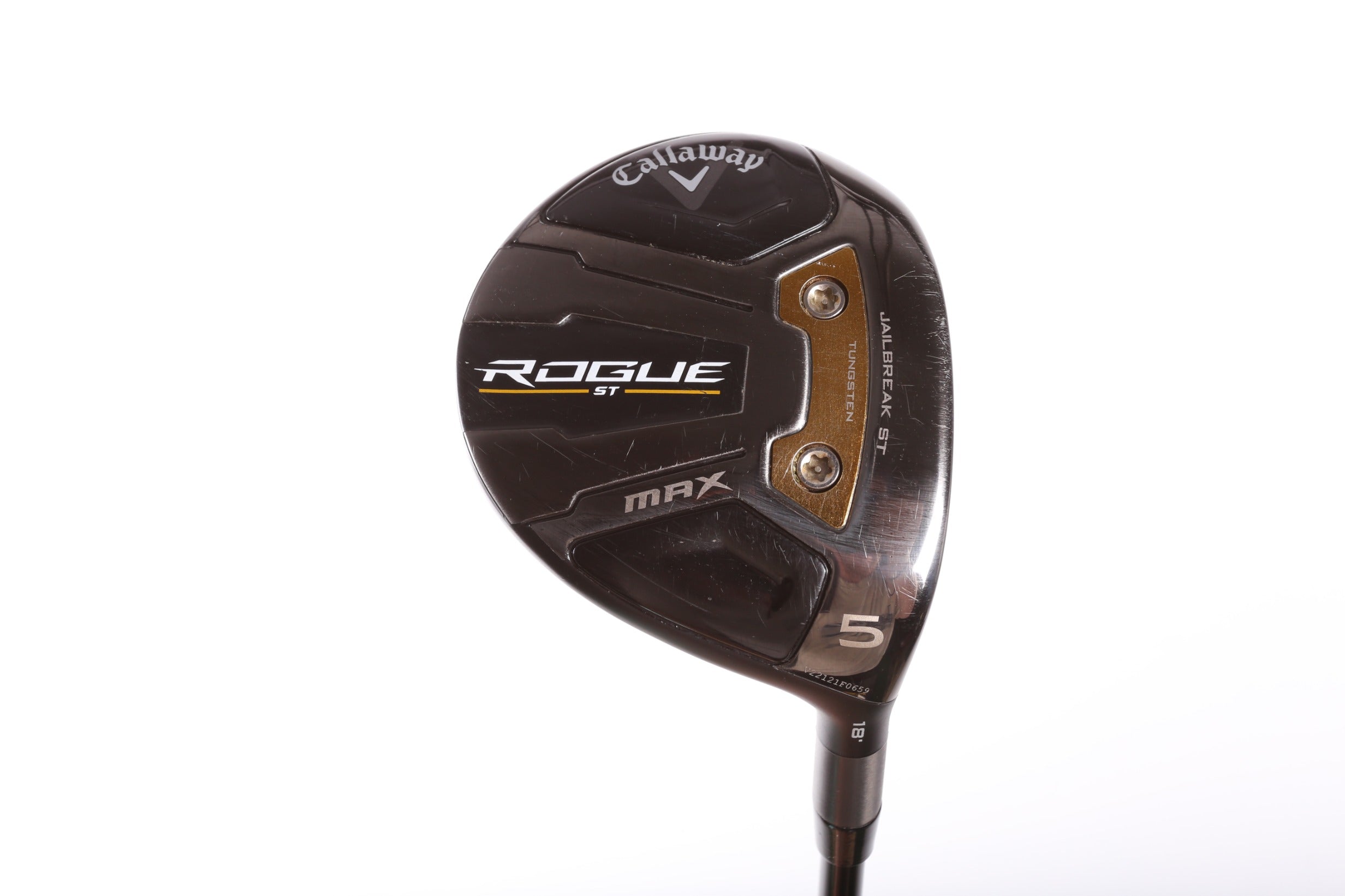 Used Callaway Rogue ST MAX 5 Wood Golf Club - Right Handed 18° Stiff Flex for Men - Perfect for Long Fairway Shots & Improving Distance Control