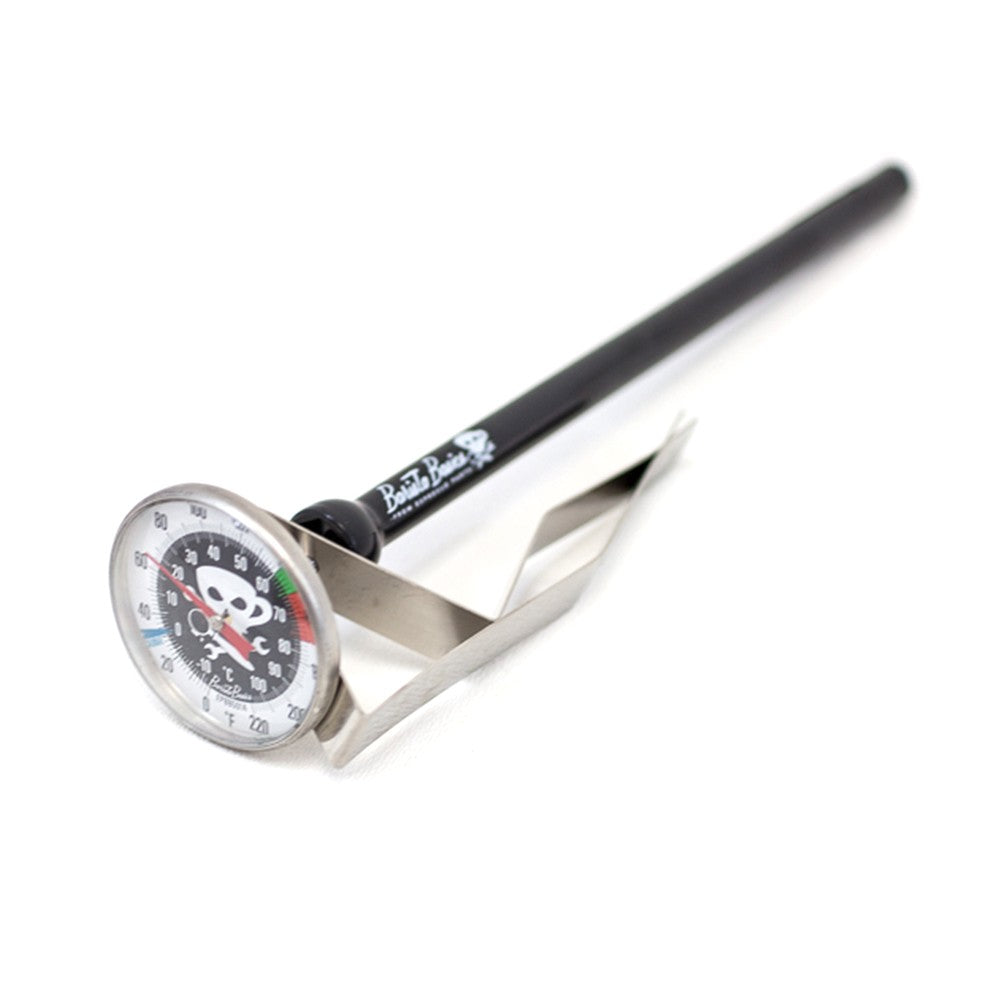 Barista Basics 7 Large Steaming Thermometer - Professional Coffee Milk Frothing Thermometer for Espresso, Latte & Cappuccino - Perfect for Home Baristas & Coffee Shops