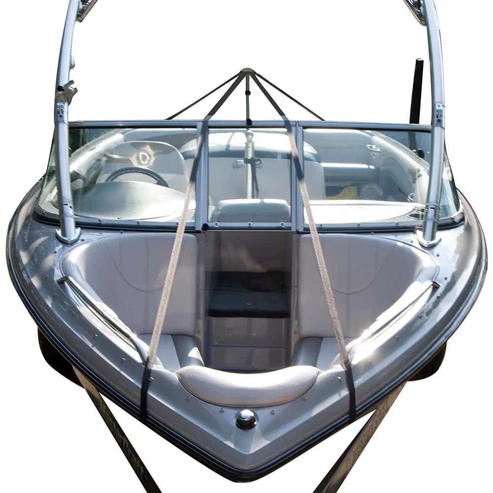 Carver 60008 Universal Boat Cover Support System - Heavy Duty Waterproof Protection for Boats, Yachts & Marine Vehicles - Perfect for Outdoor Storage & Winterization