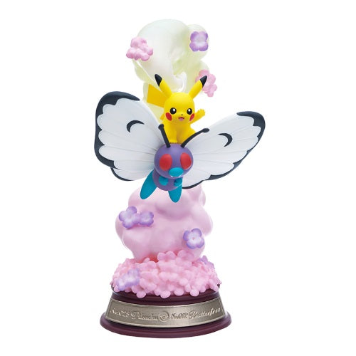 Pokemon Swing Vignette Collection - Re-Ment 3 Inch Mini Figure Set - Cute Pikachu & Friends Display Figures for Desk Decor, Anime Collectibles & Gift Ideas