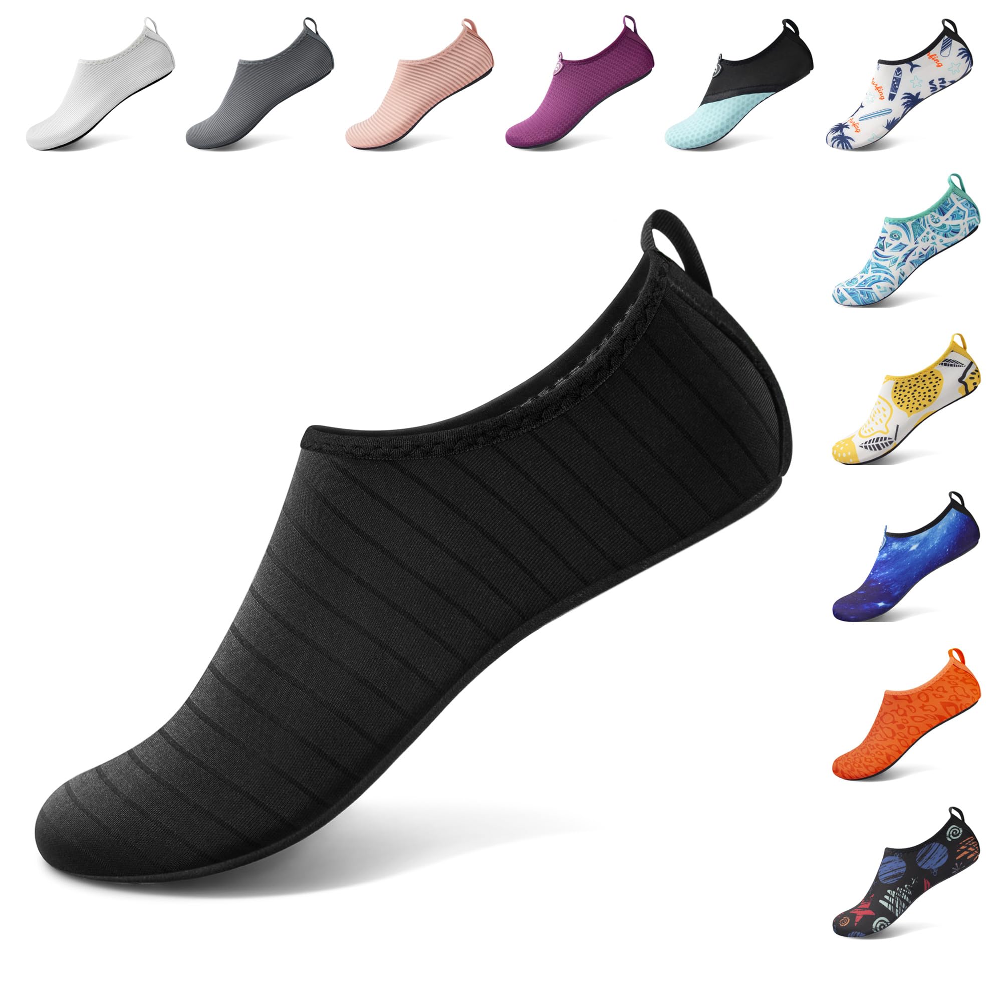 **SEEKWAY SB001 Water Shoes for Women & Men - Quick-Dry Swim, Beach, Pool, Yoga & Surf Aqua Socks - Barefoot Comfort for Outdoor Activities**    (*Use Cases: Perfect for swimming, beach walks, poolside lounging, yoga sessions, surfing, and water sports adventures!*)