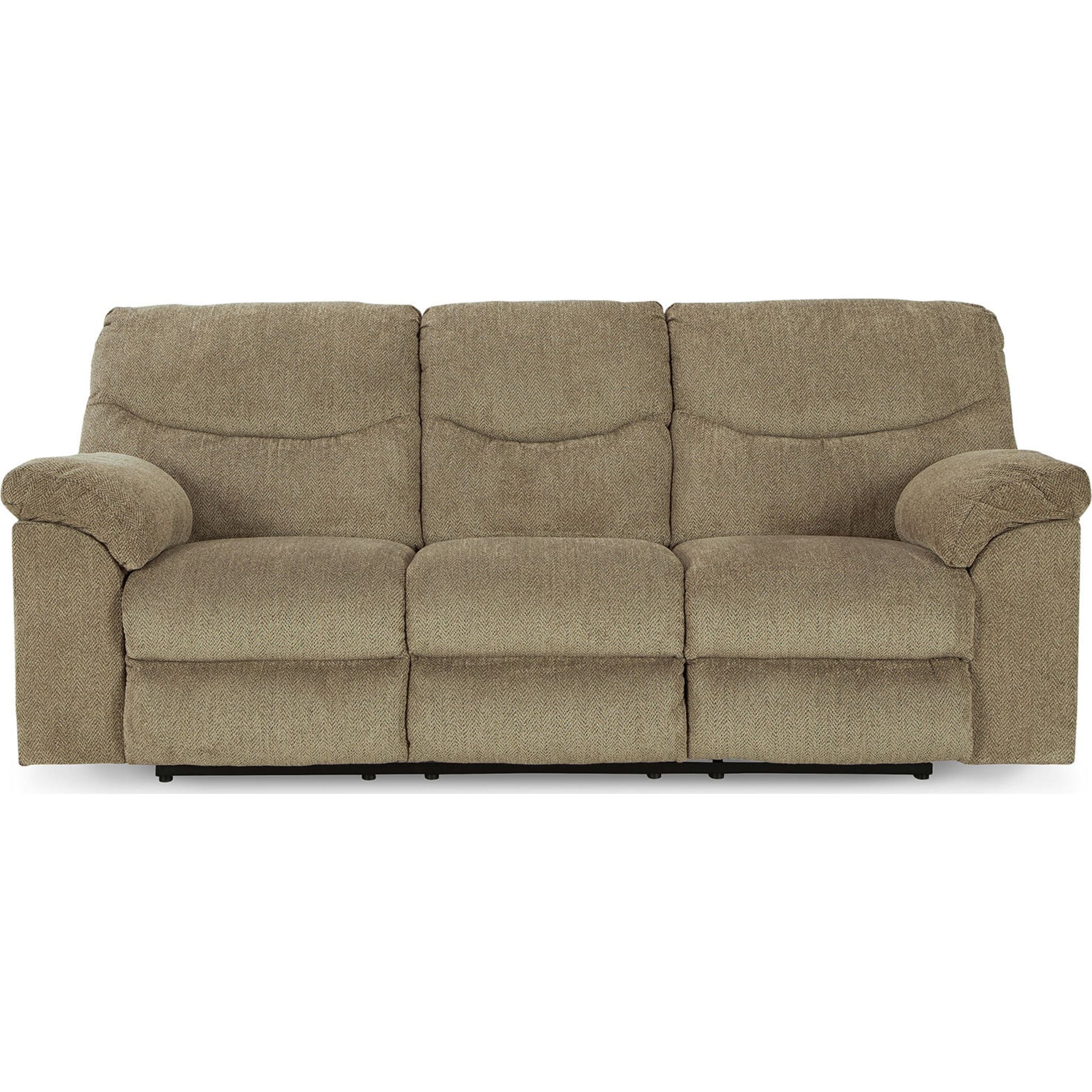 Alphons Reclining Sofa - Modern Comfortable Recliner Couch with Adjustable Backrest for Living Room, Home Theater, and Family Room Relaxation