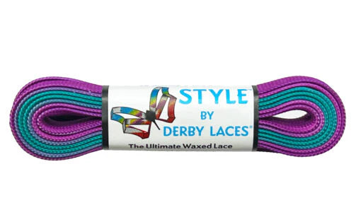 Derby Laces for Roller Skates - 96 Inch Long Durable Skate Shoelaces - Perfect for Roller Derby, Artistic Skating & Rink Sports