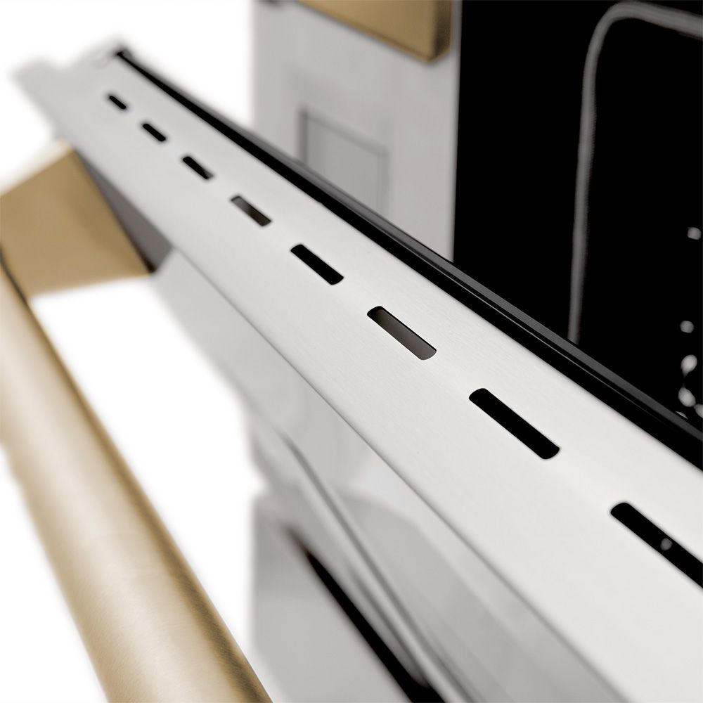 ZLINE Autograph Edition 48-inch Stainless Steel Dual Fuel Range & Range Hood Kitchen Package with Polished Gold Accents - Premium Cooking Appliance for Gourmet Chefs & Home Kitchens (2AKP RARH48 G)