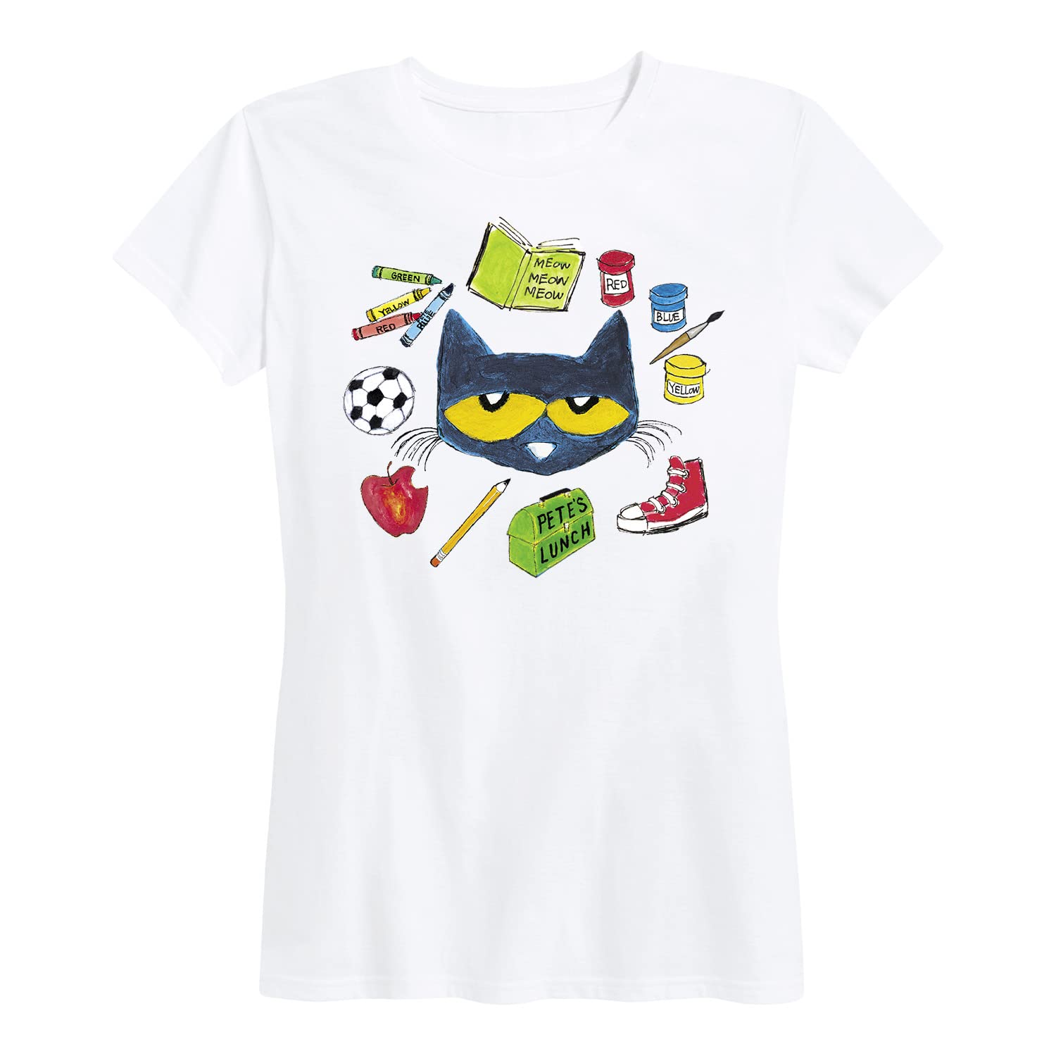 Women's Short Sleeve Graphic T-Shirt with PTC & School Design - Casual Comfort Tee for Everyday Wear, School Events & College Outfits