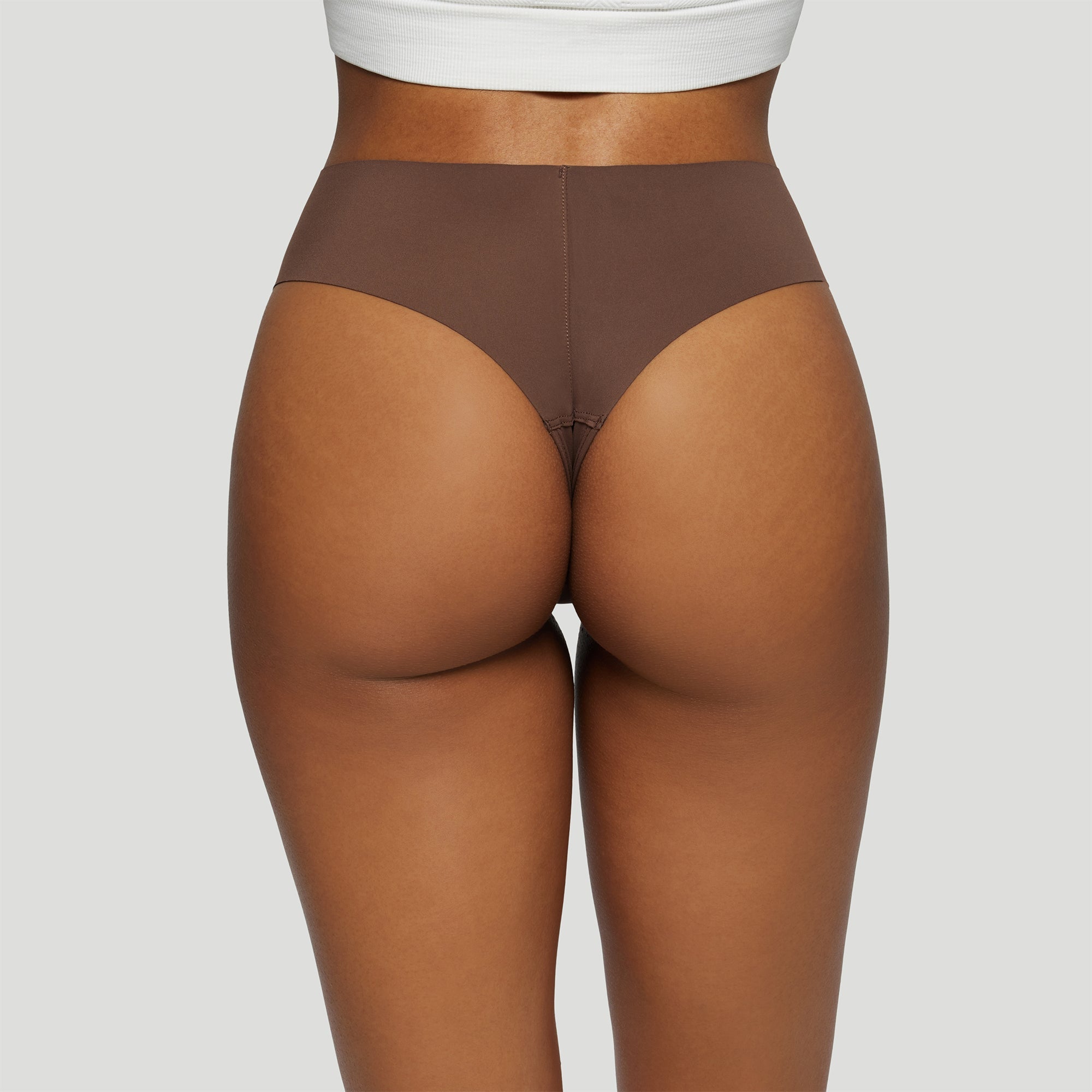 Camel Proof High Rise Thong - Seamless No Show Underwear for Women | Comfortable Everyday Wear, Yoga & Workout