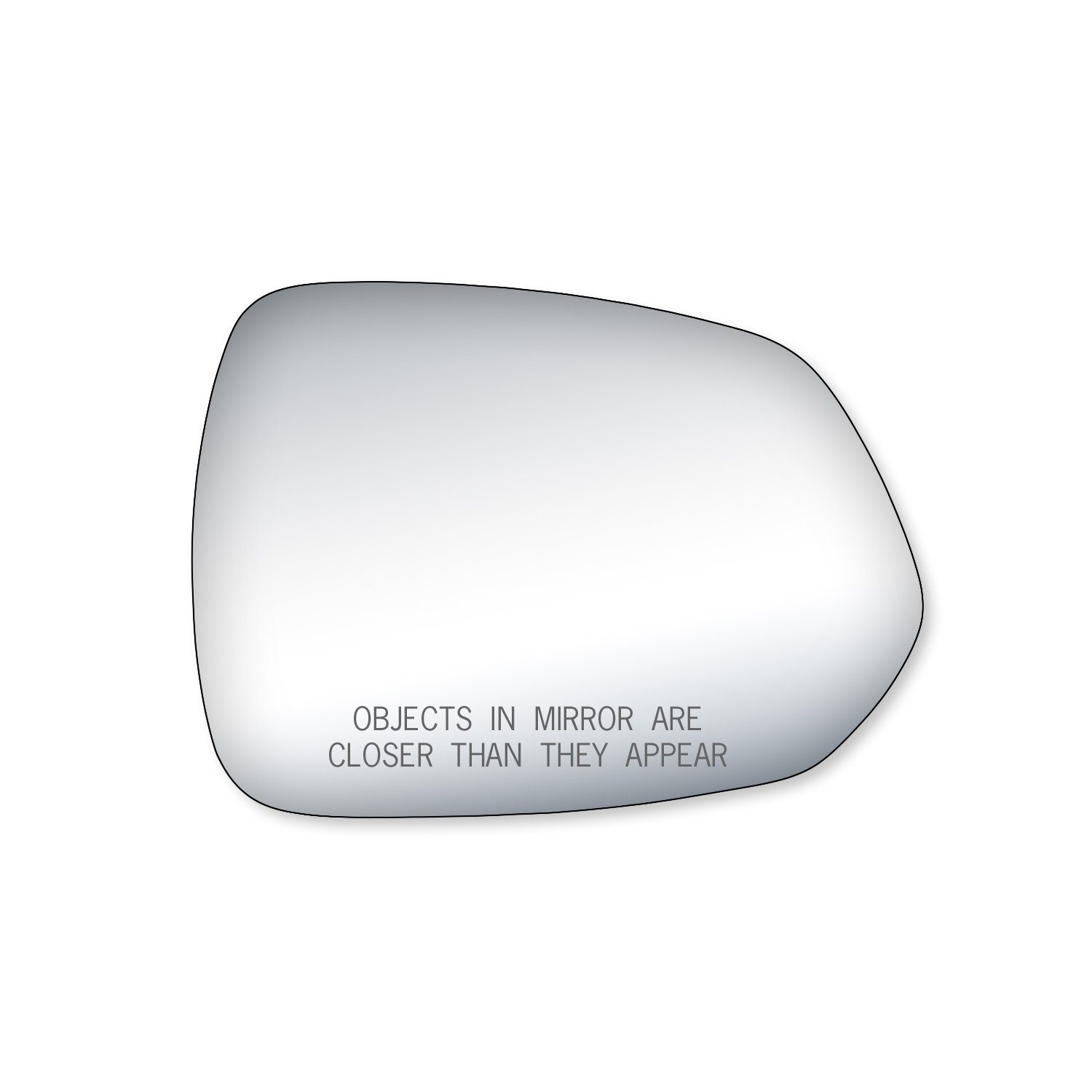 Replacement Passenger Side Mirror Glass for Honda Fit 2007-2020 - Right Side View Mirror with OEM Fit - Perfect for City Driving & Parking Assistance